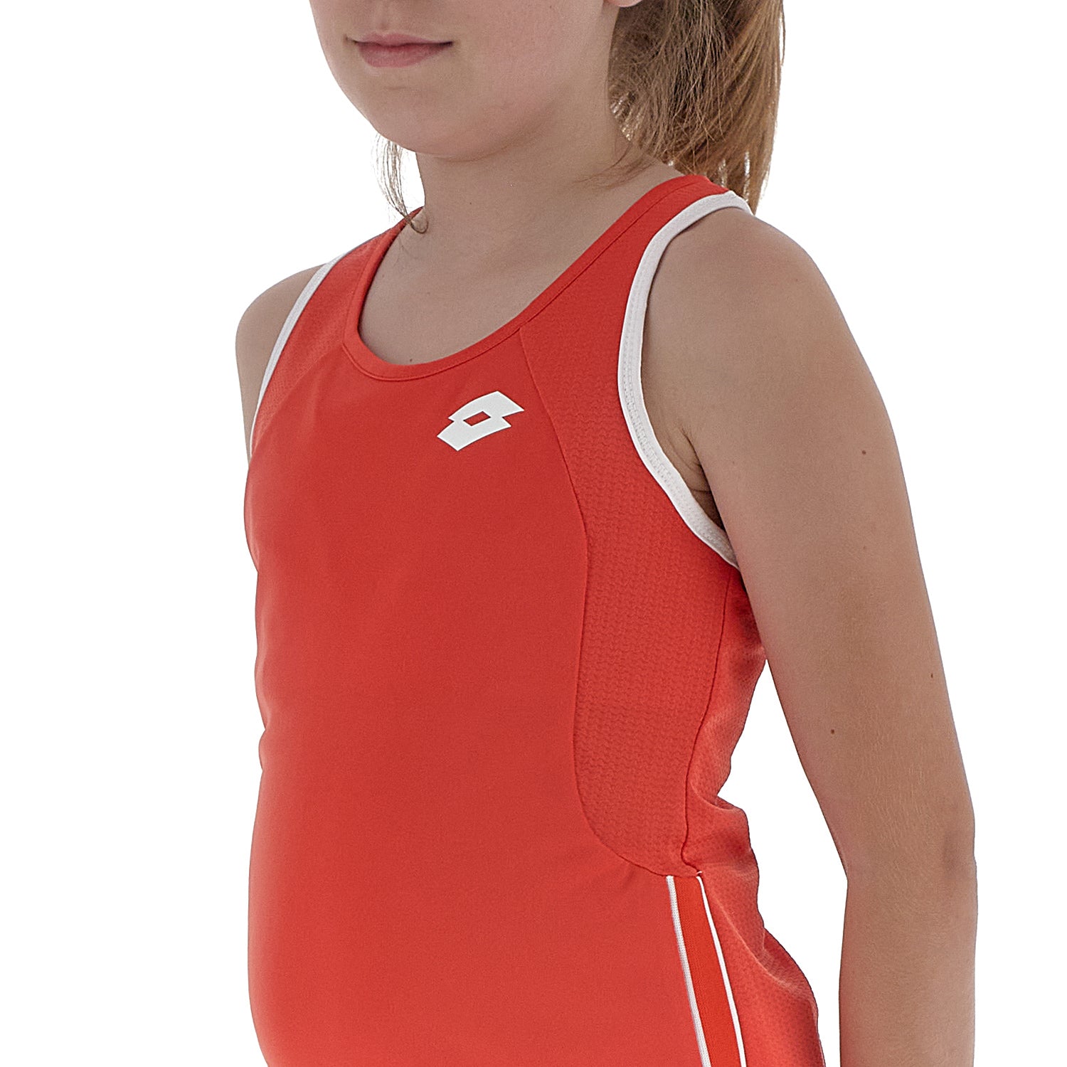 RAGAZZA CANOTTA TENNIS TEAMS ROSSO 215657 29P 03