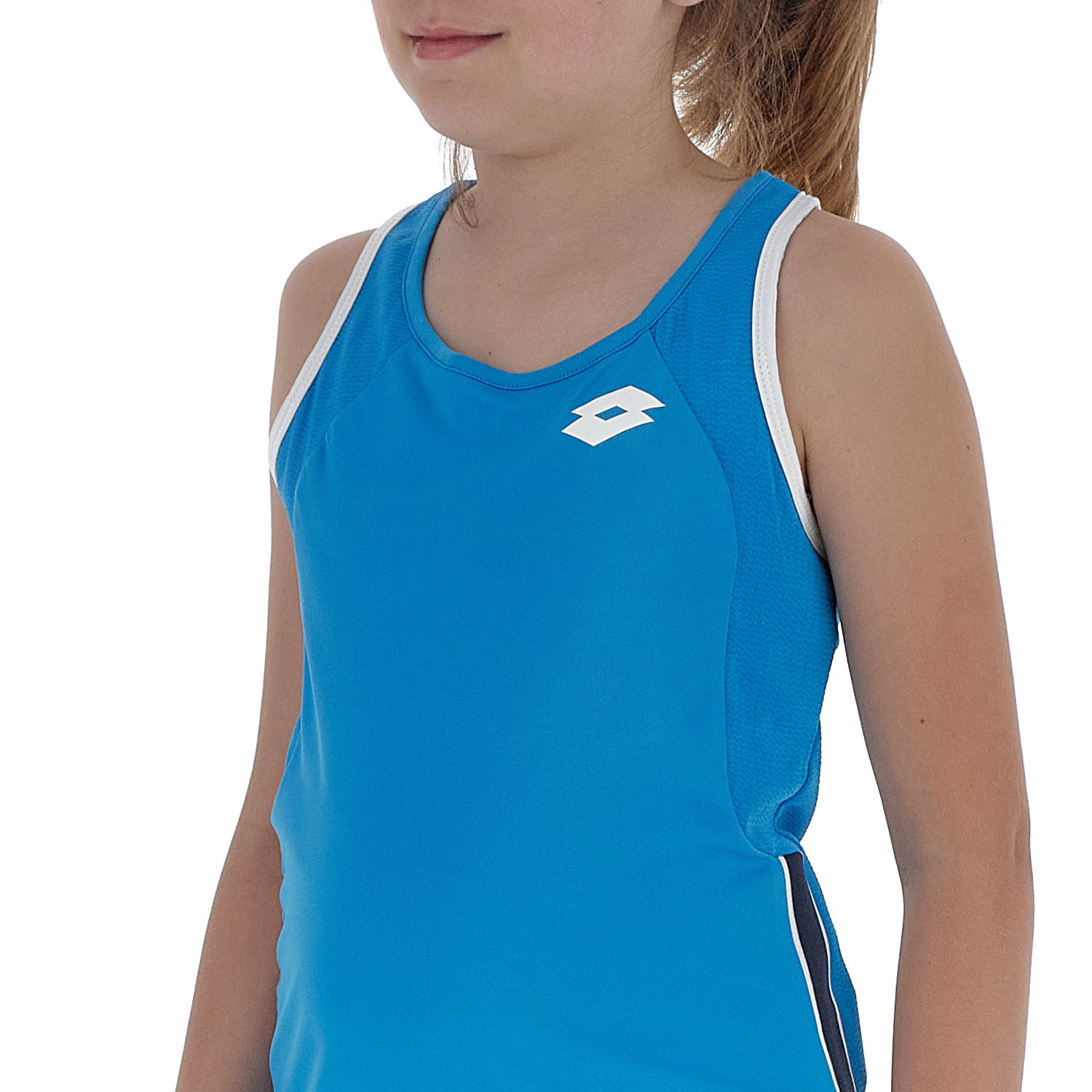 RAGAZZA CANOTTA TENNIS TEAMS BLU 215657 7F3 03