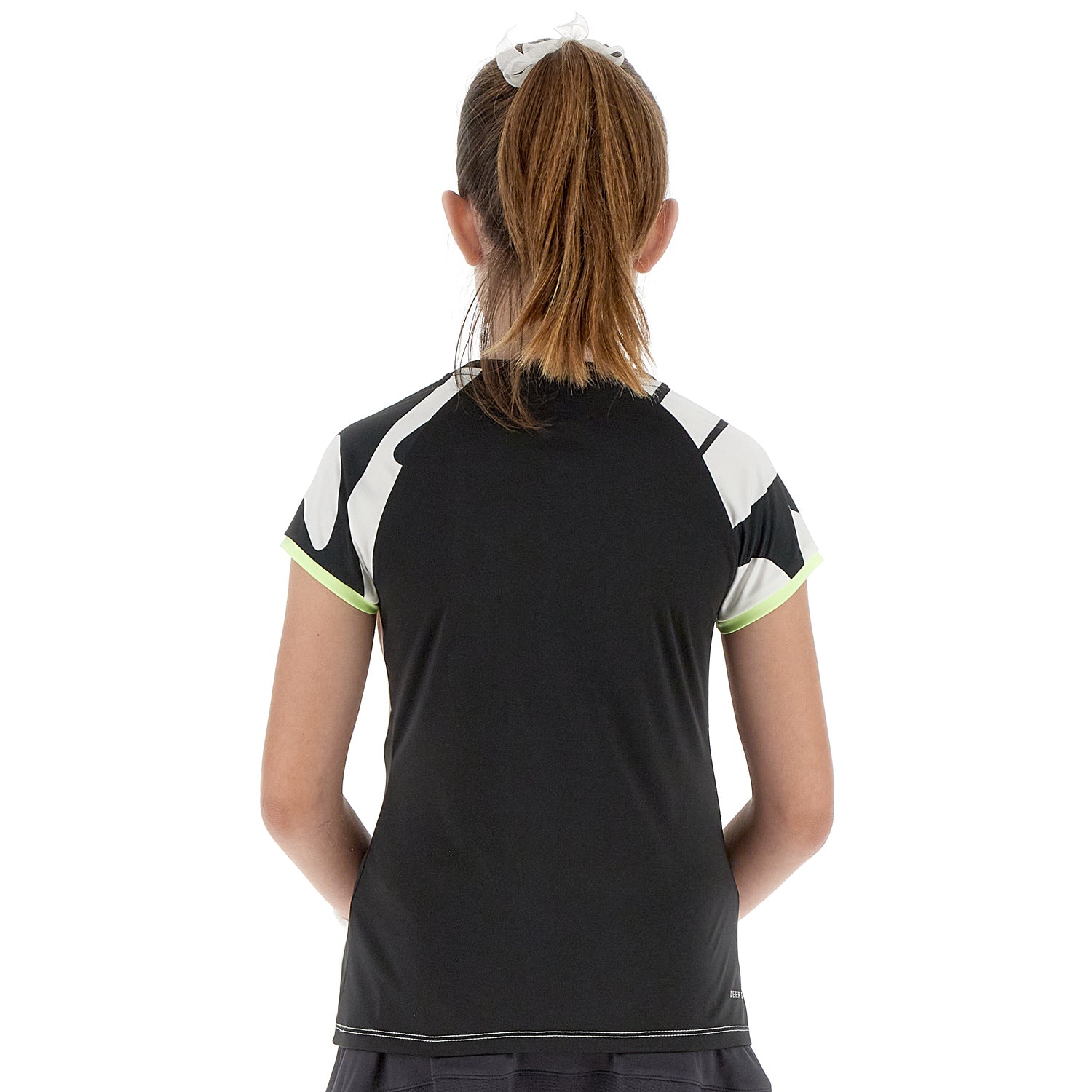RAGAZZA MAGLIETTA TENNIS GRAPHIC BIANCO 215658 1CY 02