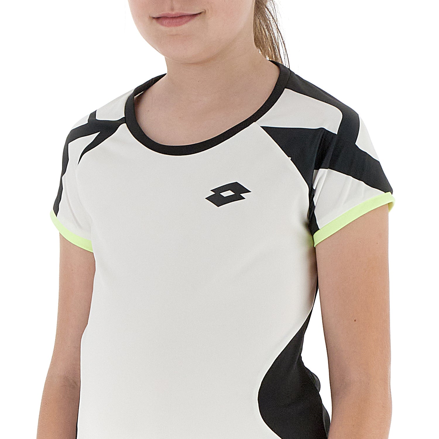 RAGAZZA MAGLIETTA TENNIS GRAPHIC BIANCO 215658 1CY 03