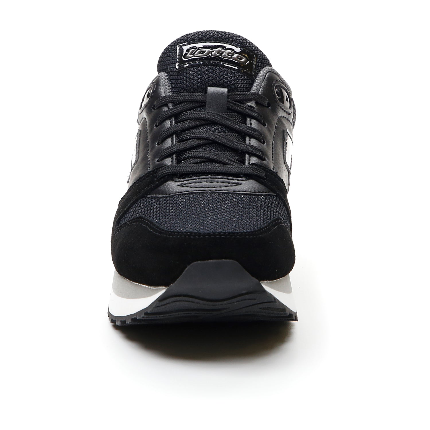 DONNA SCARPE TRAINER WEDGE NERO 215675 1H8 04