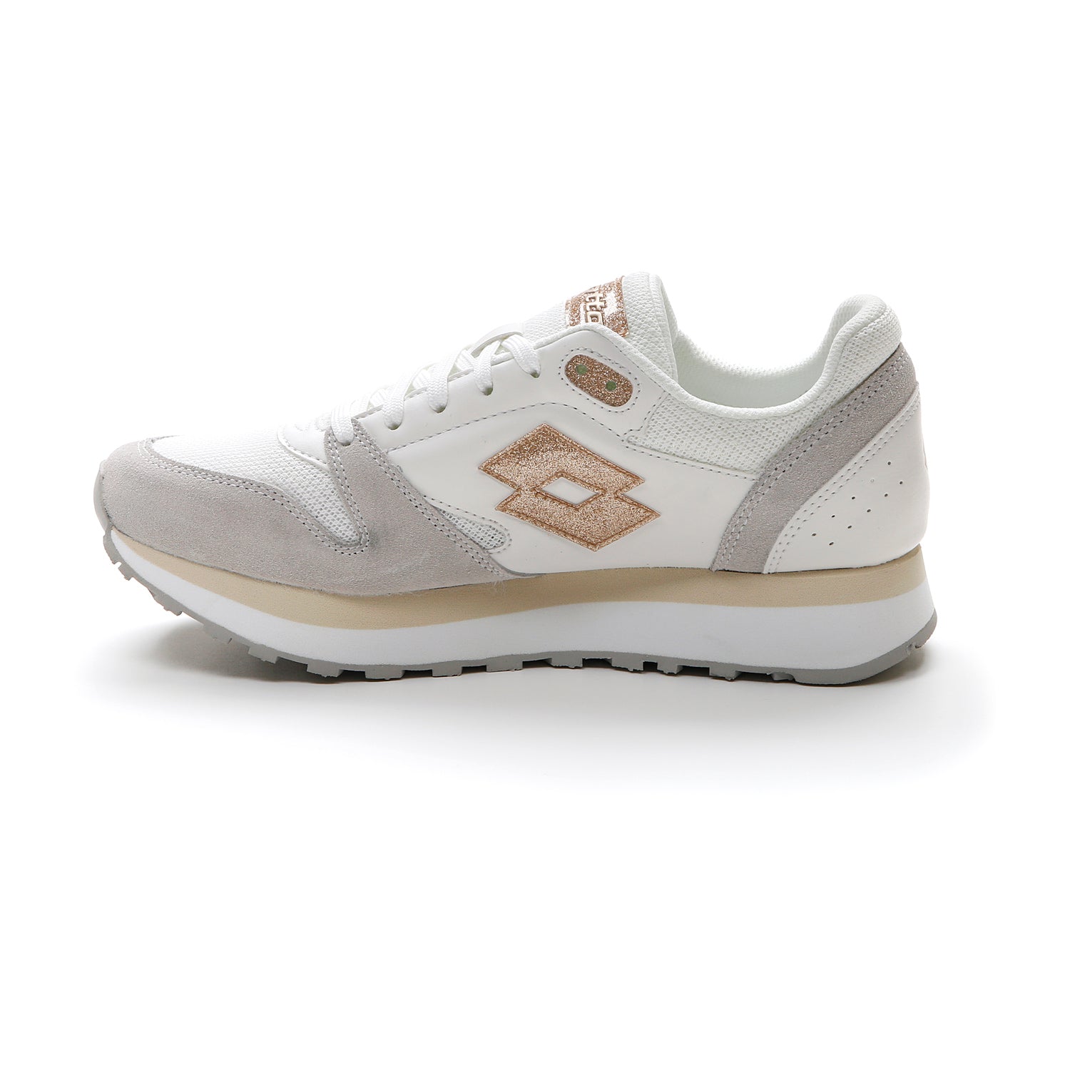 DONNA SCARPE TRAINER WEDGE BIANCO 215675 7GU 03