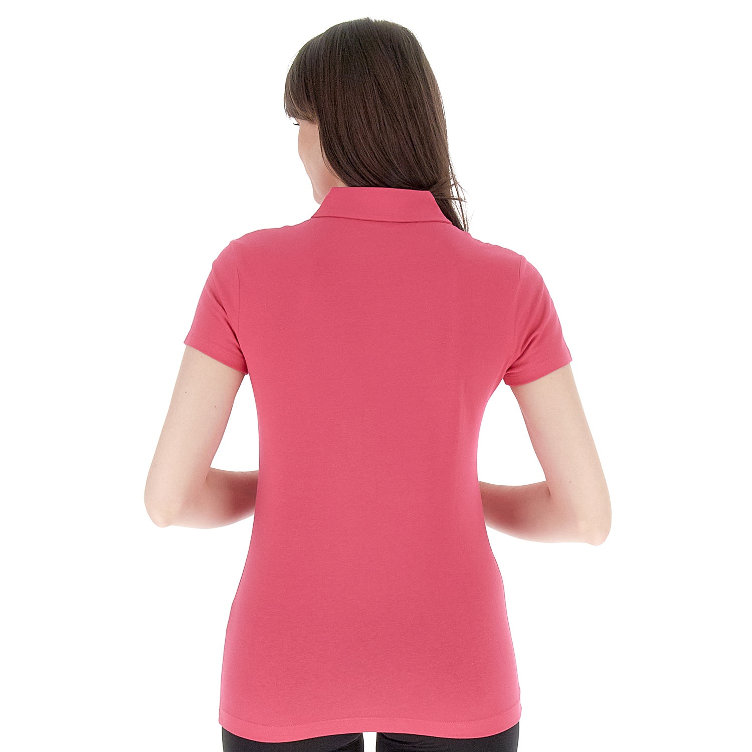 DONNA POLO CLASSICA ROSA 215837 0NI 02
