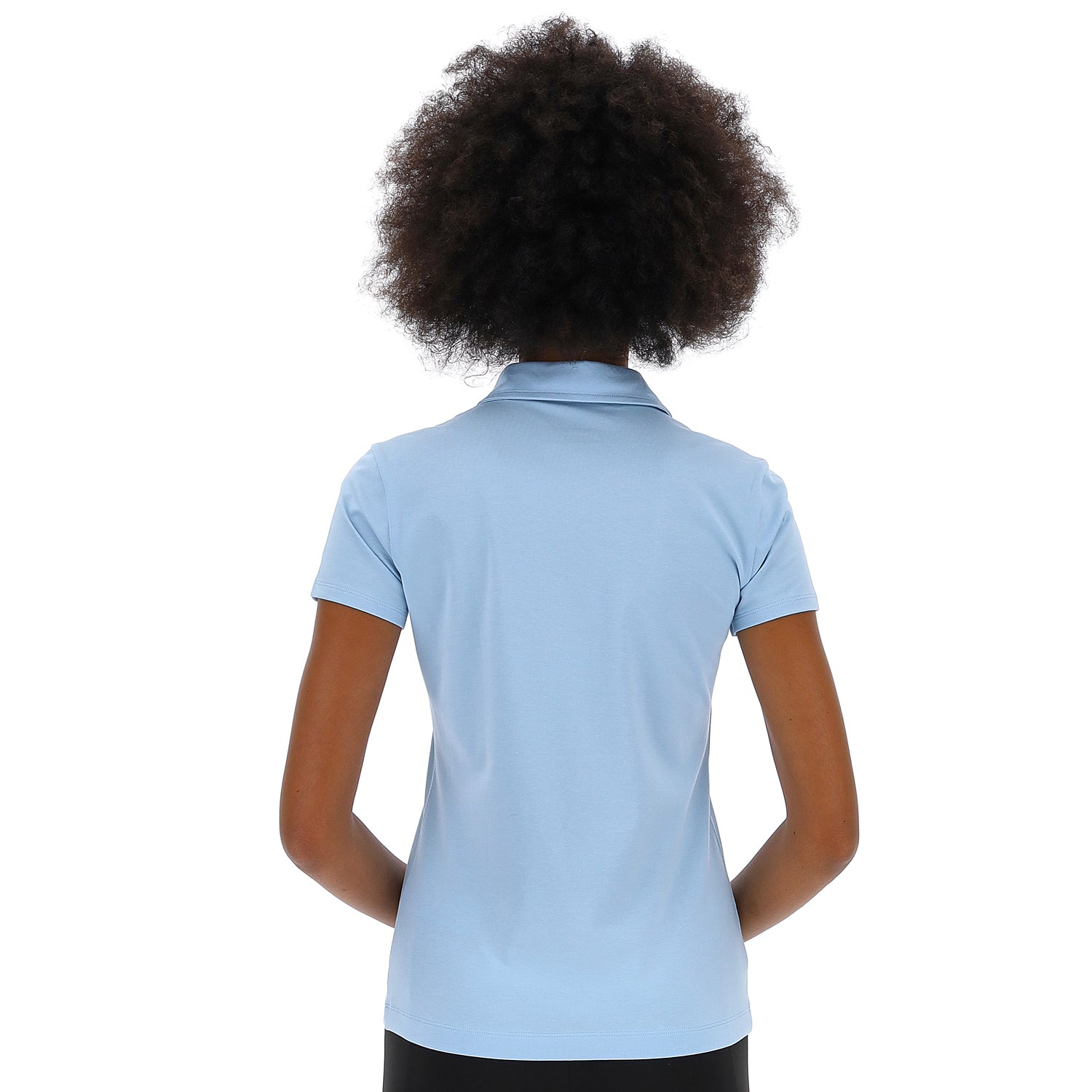 DONNA POLO CLASSICA AZZURRO 215837 CBO 02