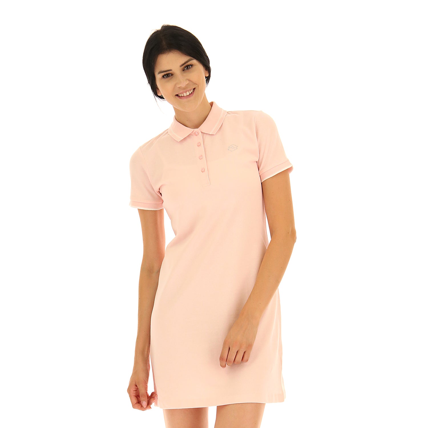 DONNA VESTITO POLO DIANA ROSA CHIARO 215839 5JR 01