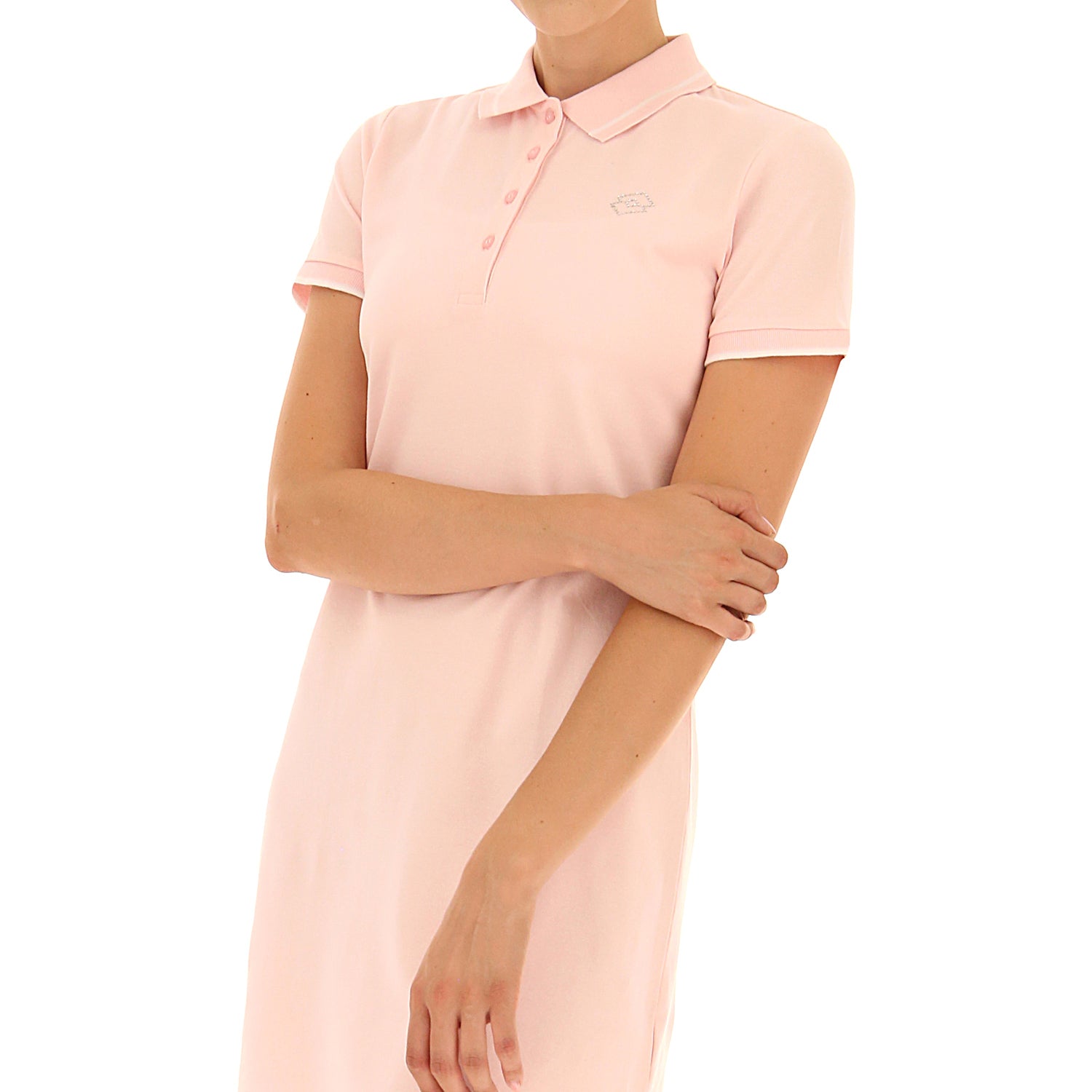 DONNA VESTITO POLO DIANA ROSA CHIARO 215839 5JR 03