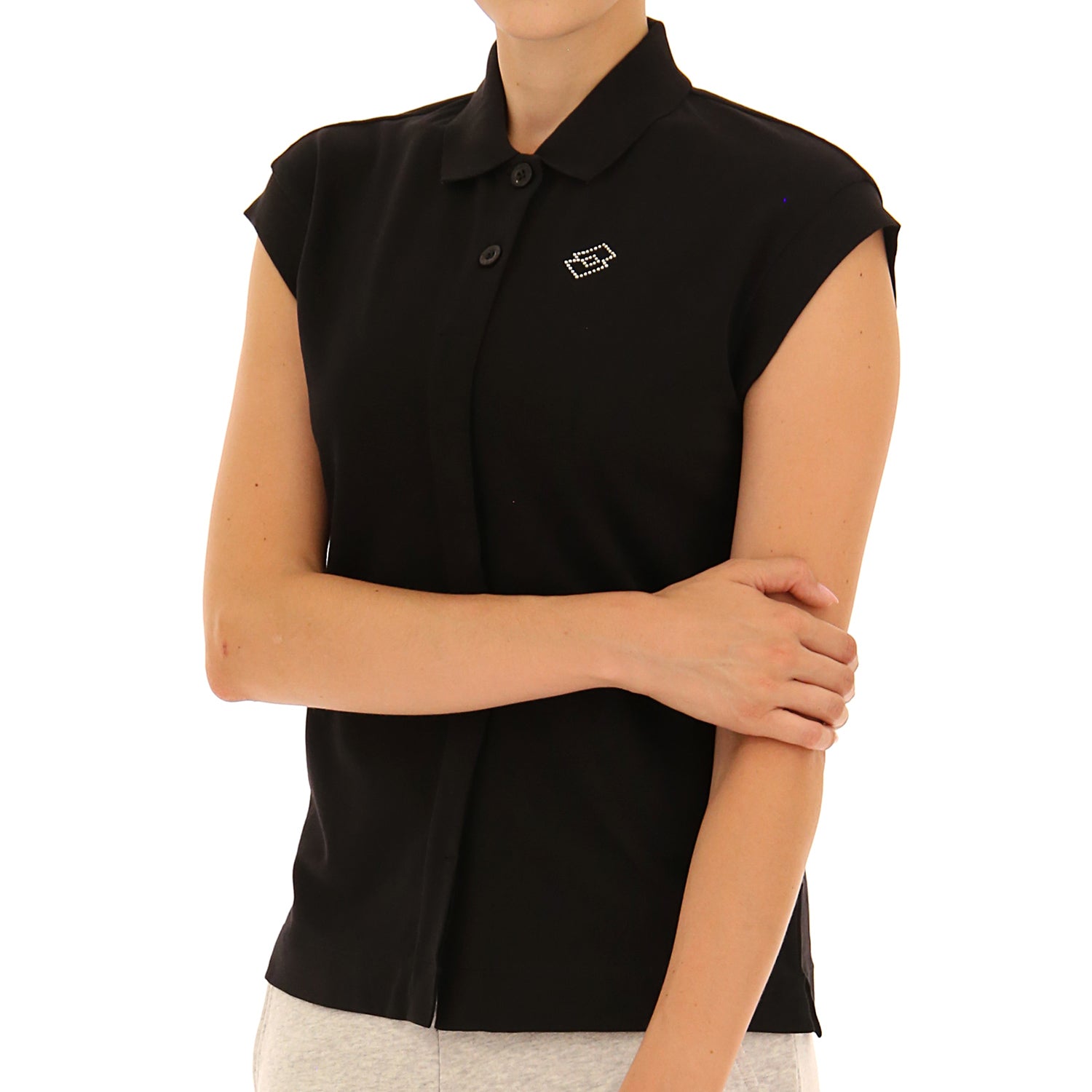DONNA POLO L73 NERO 215841 1CL 03