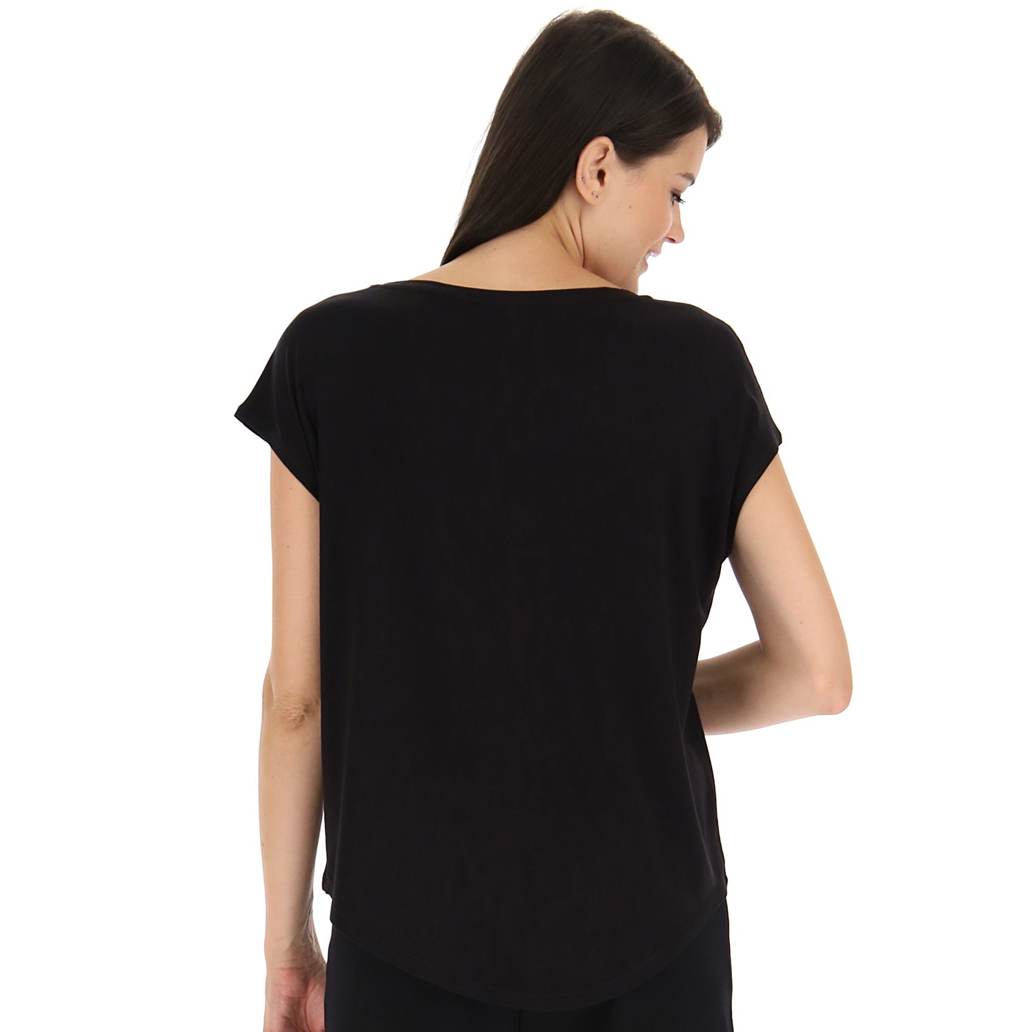 DONNA MAGLIETTA FRESH NERO 215853 1CL 02