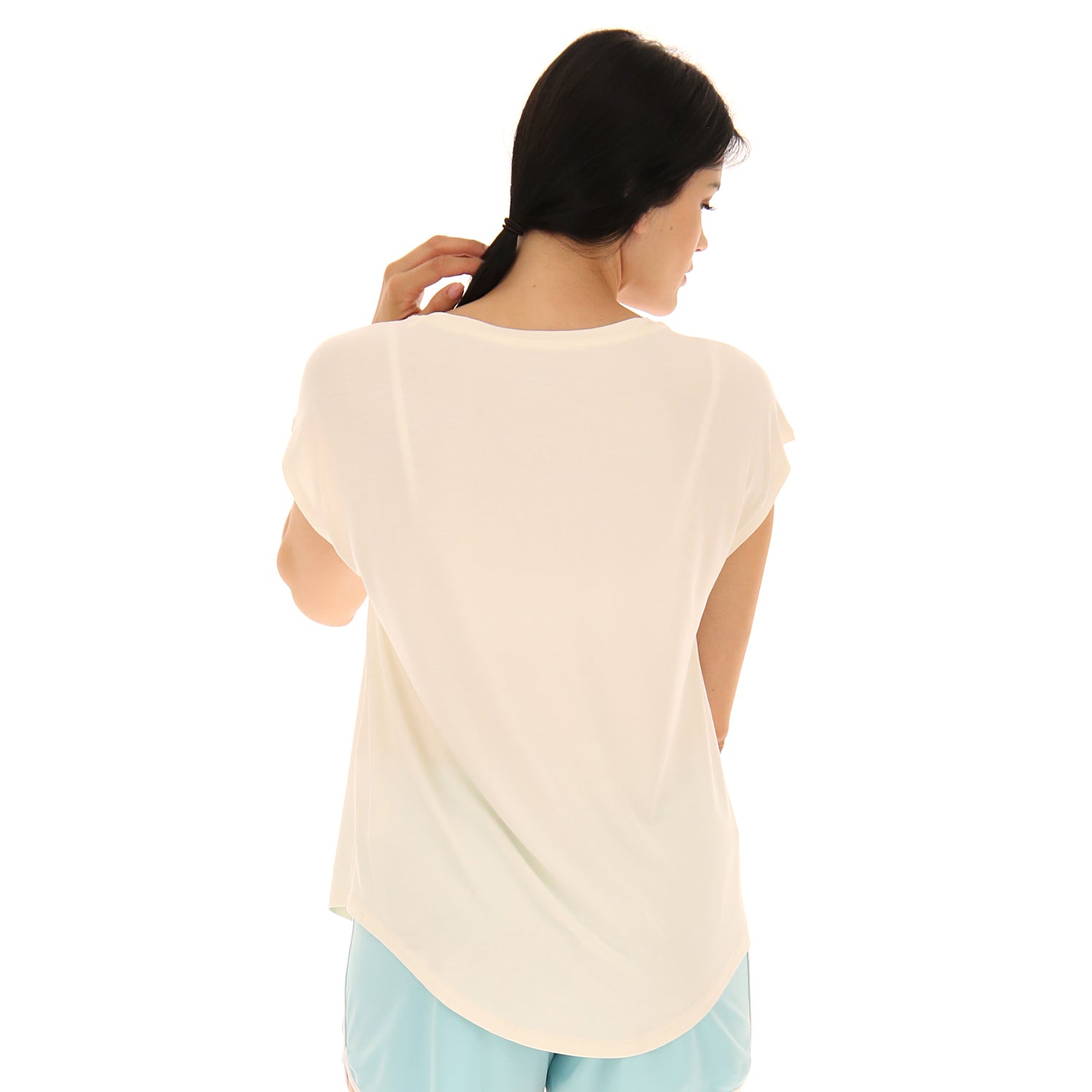 DONNA MAGLIETTA FRESH BIANCO 215853 N03 02