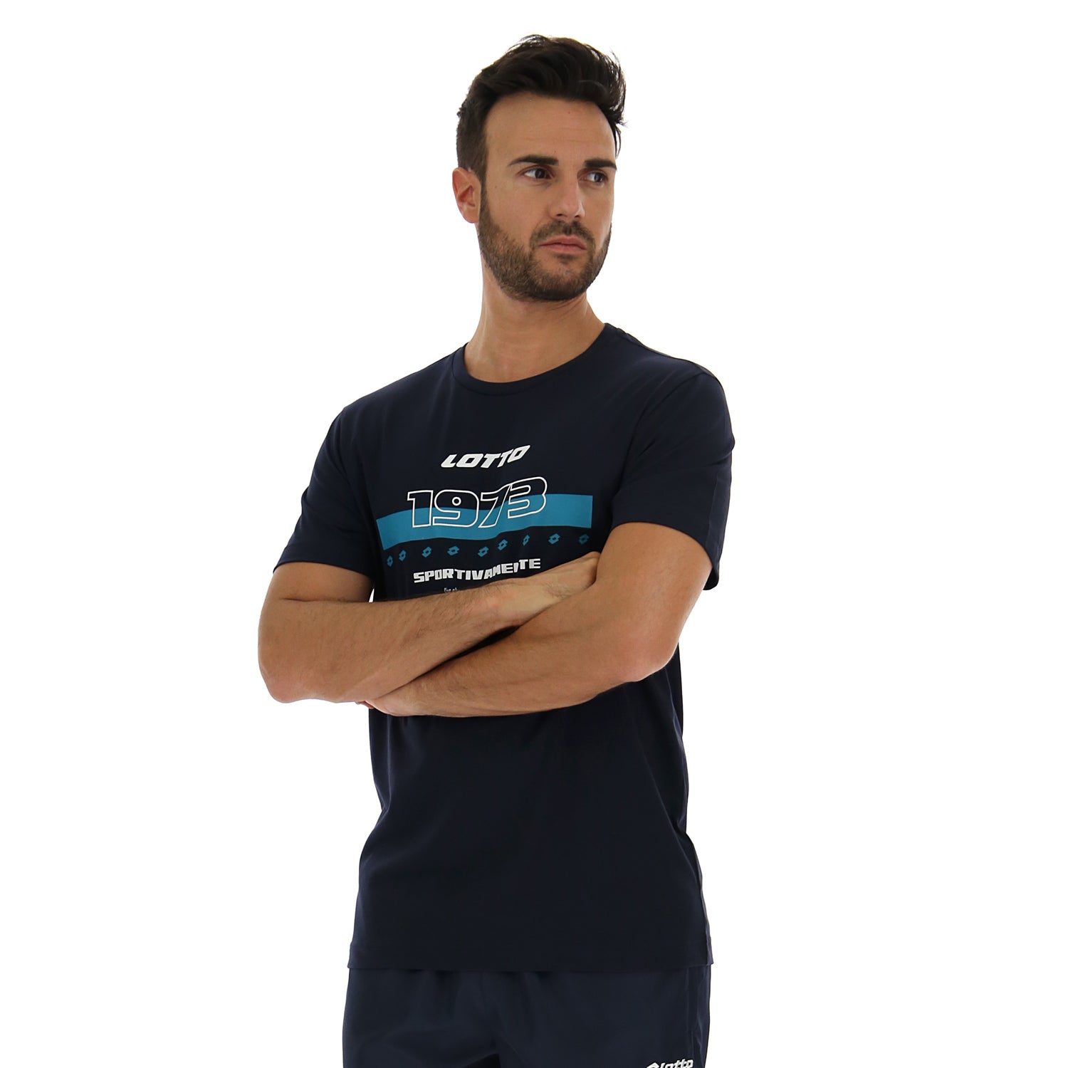 UOMO MAGLIETTA PRISMA BLU SCURO 215865 1CI 01