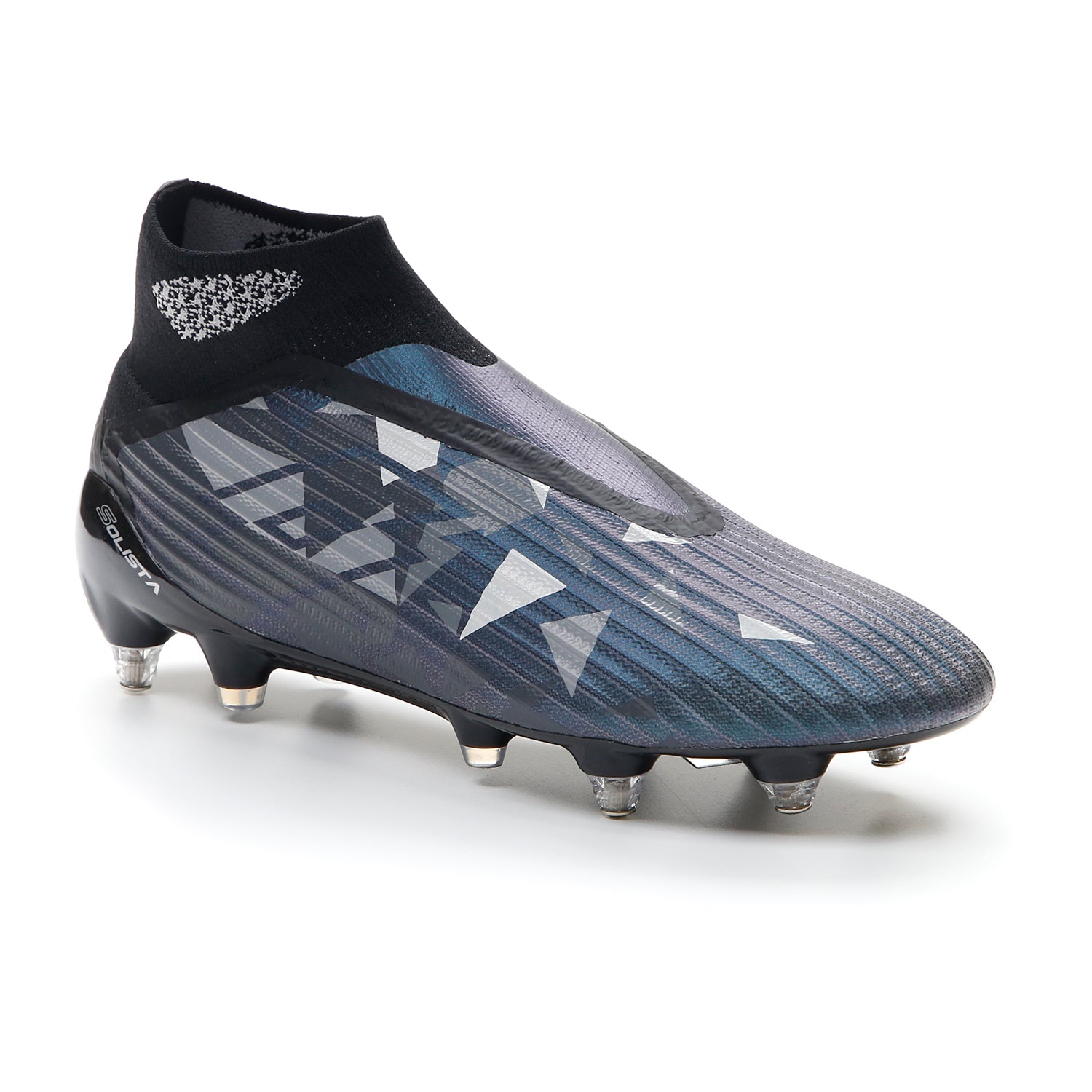 UOMO SCARPE CALCIO SG SOLISTA 100 NERO 216460 8DR 02
