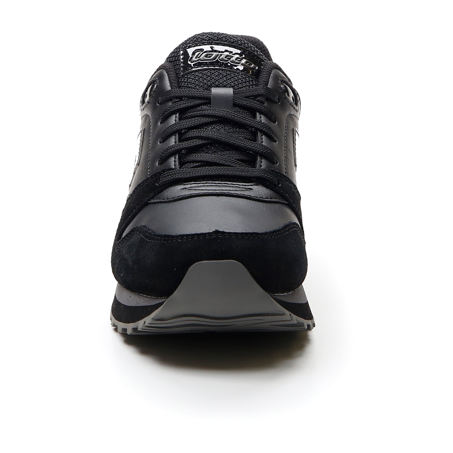 DONNA SCARPE TRAINER WEDGE NERO 216511 1H8 04