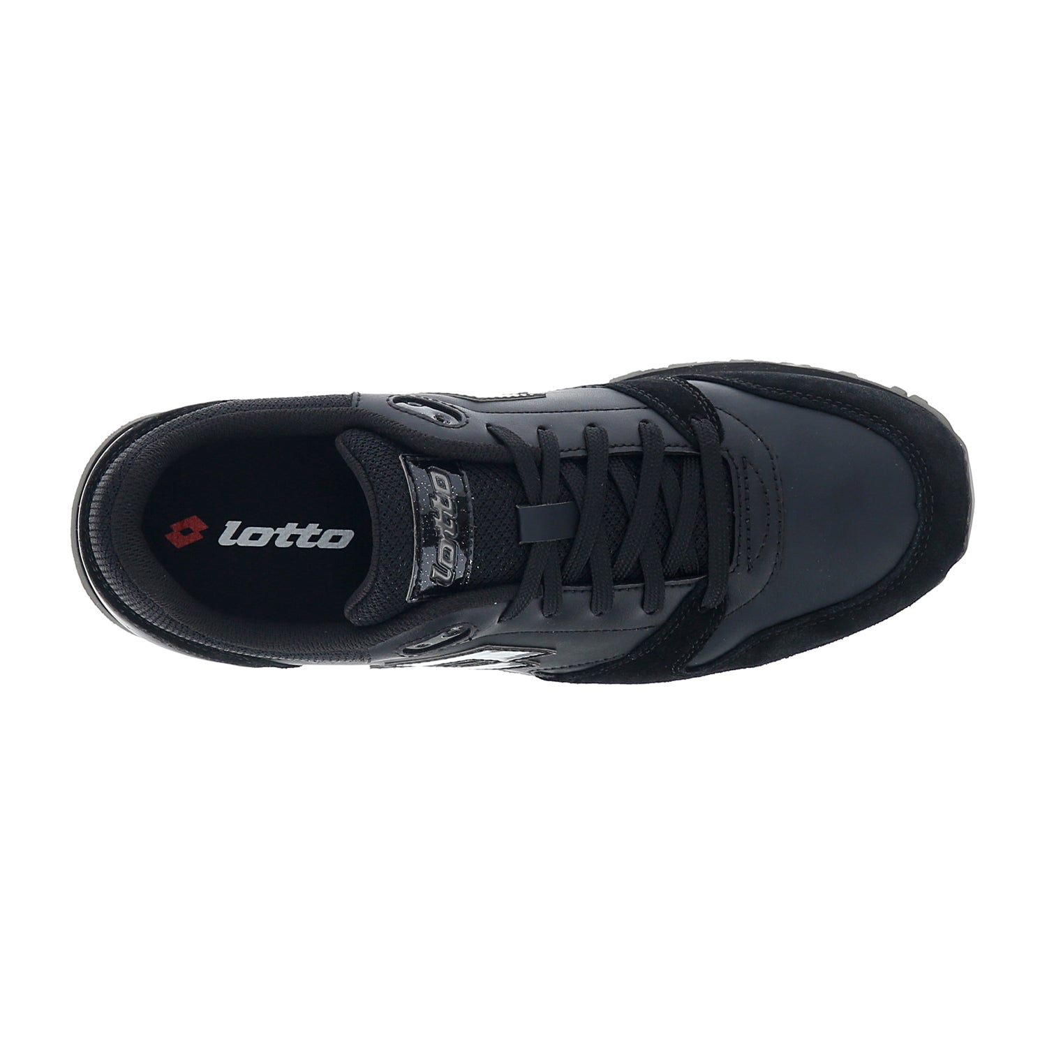 DONNA SCARPE TRAINER WEDGE NERO 216511 1H8 06
