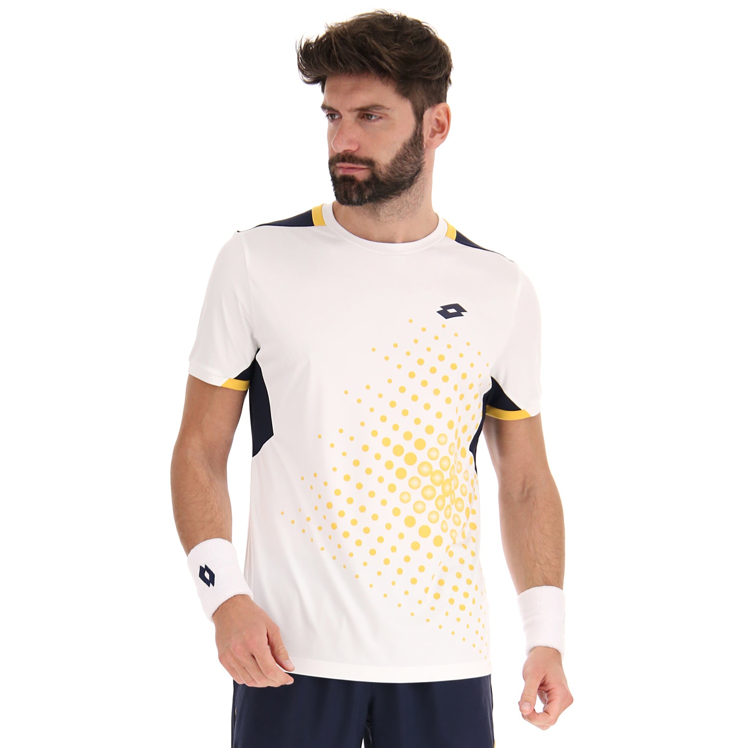 UOMO MAGLIETTA TENNIS TECH BIANCO 217340 1Q5 01