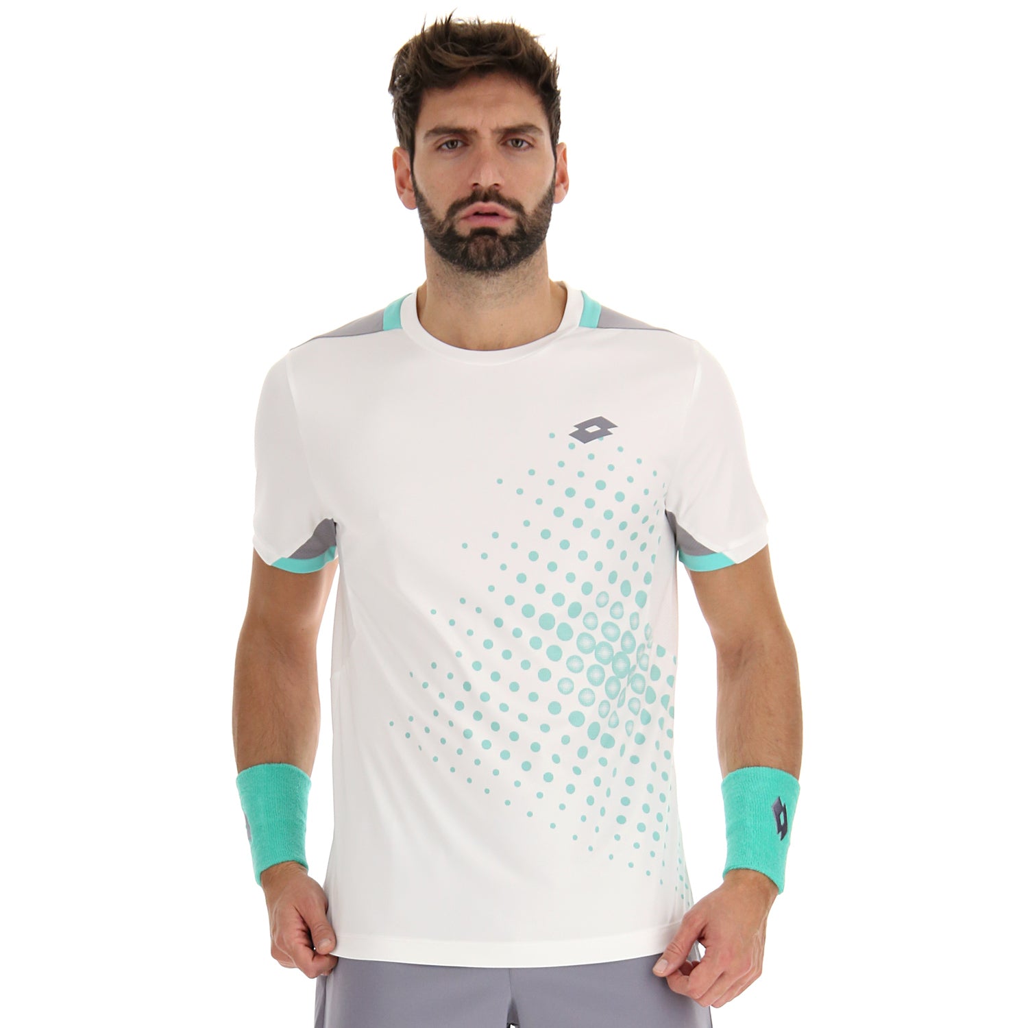 UOMO MAGLIETTA TENNIS TECH BIANCO 217340 9AL 01