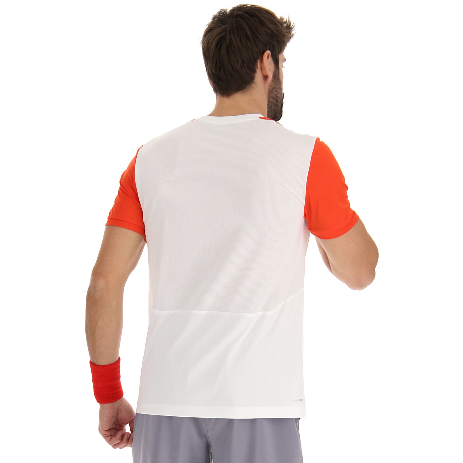 UOMO MAGLIETTA TENNIS TECH BIANCO 217341 6LM 02