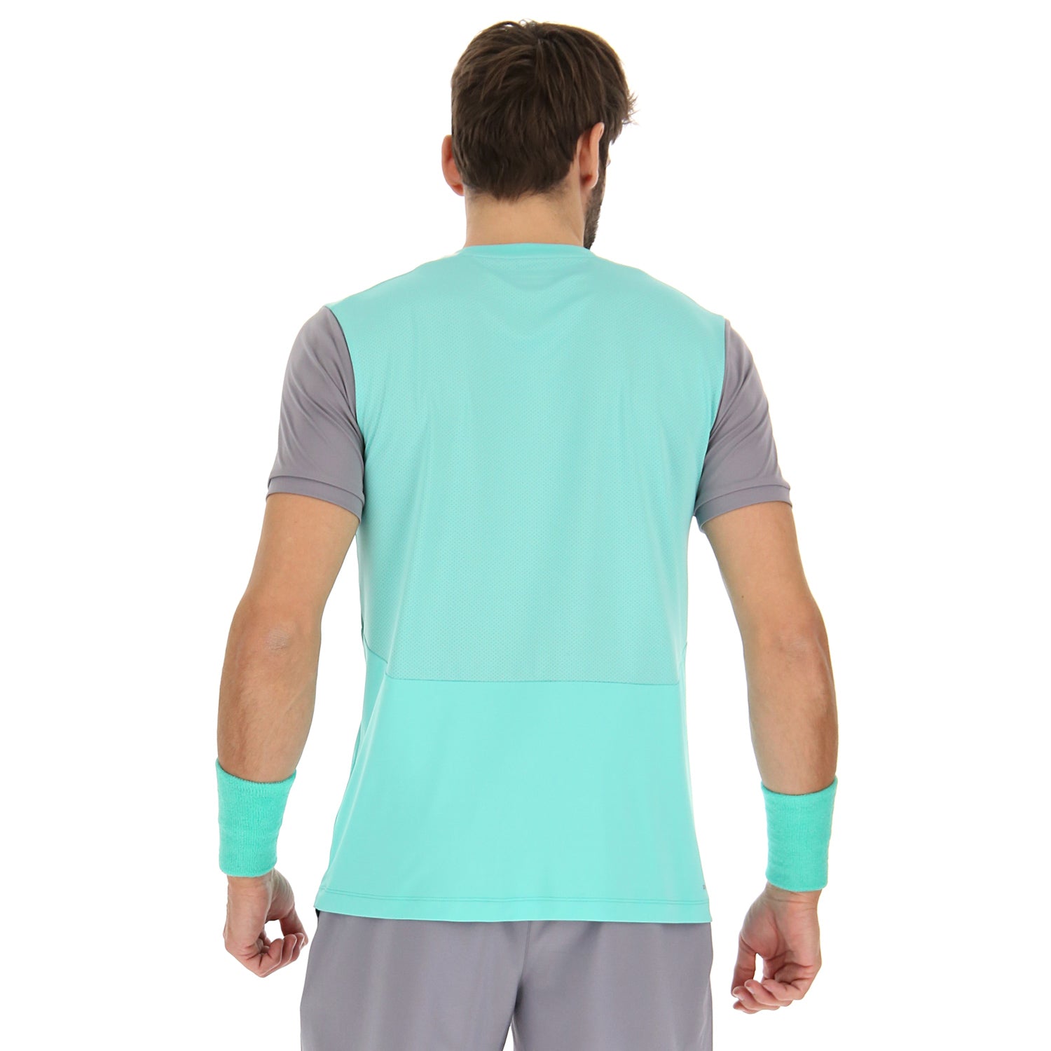 UOMO MAGLIETTA TENNIS TECH VERDE 217341 9AM 02