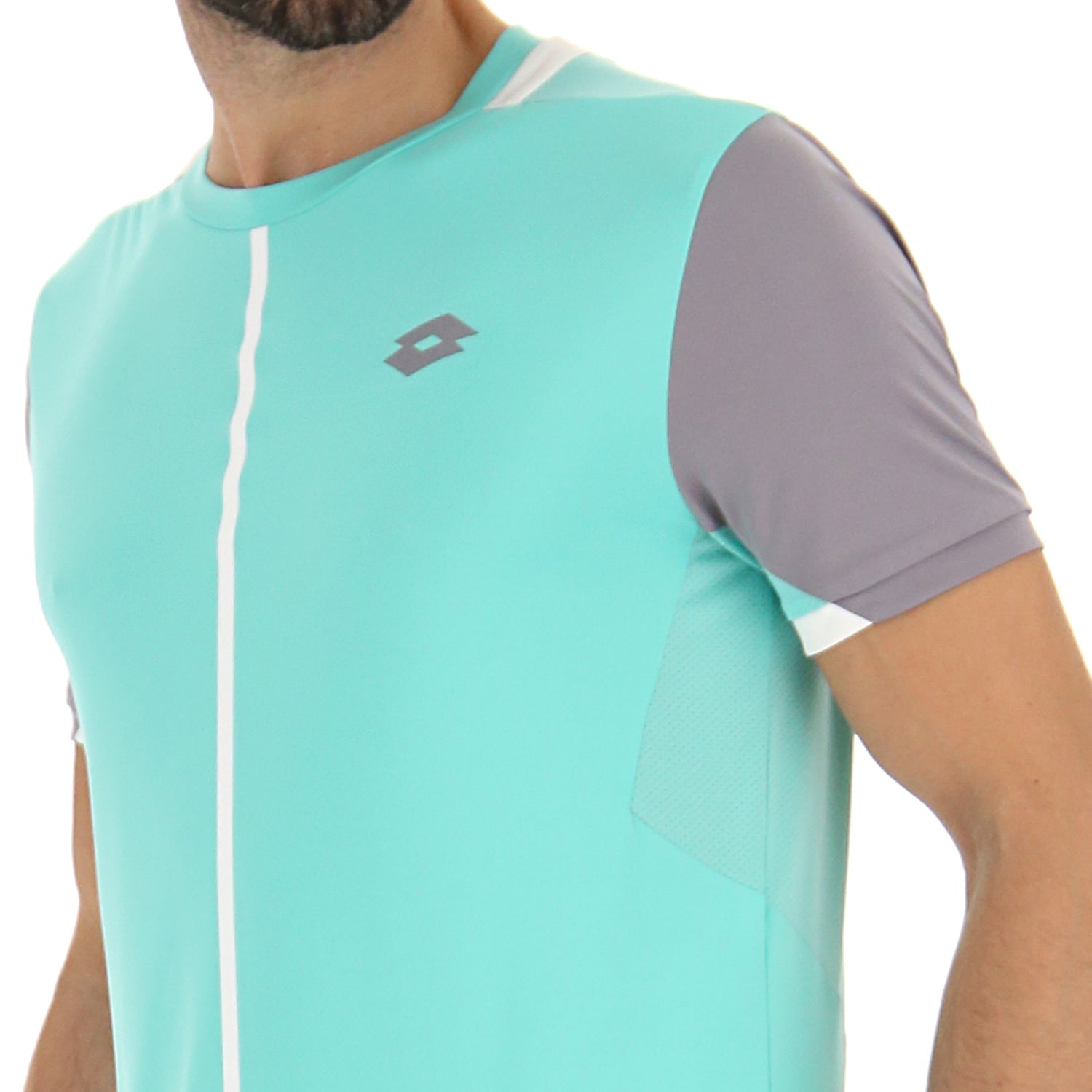 UOMO MAGLIETTA TENNIS TECH VERDE 217341 9AM 03