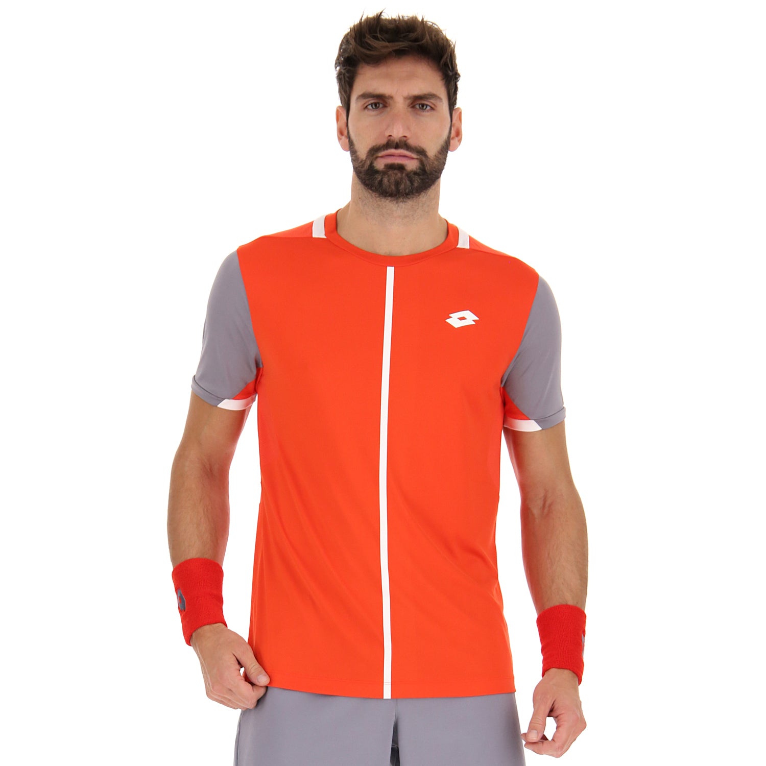 UOMO MAGLIETTA TENNIS TECH ROSSO 217341 9AN 01