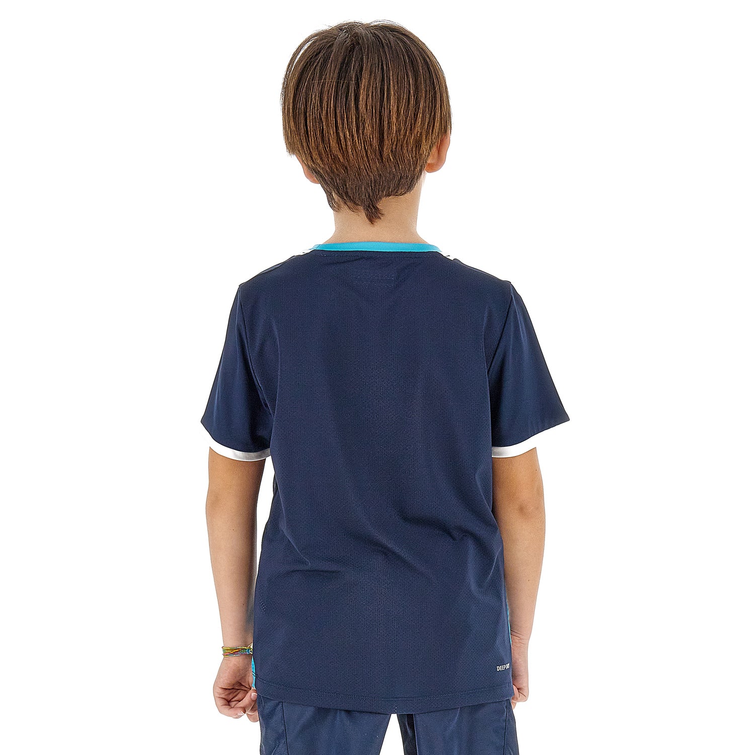 RAGAZZO MAGLIETTA TENNIS TECH AZZURRO 217361 3TE 02