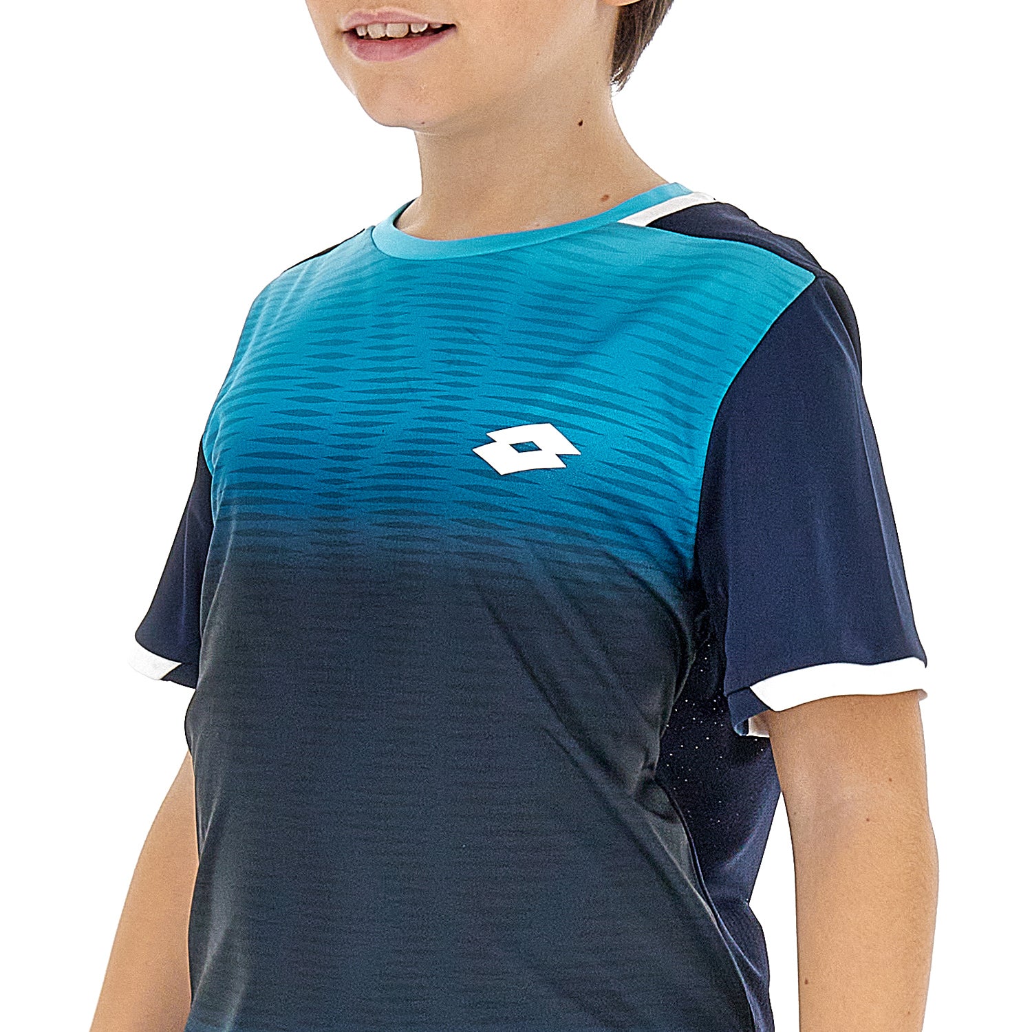 RAGAZZO MAGLIETTA TENNIS TECH AZZURRO 217361 3TE 03