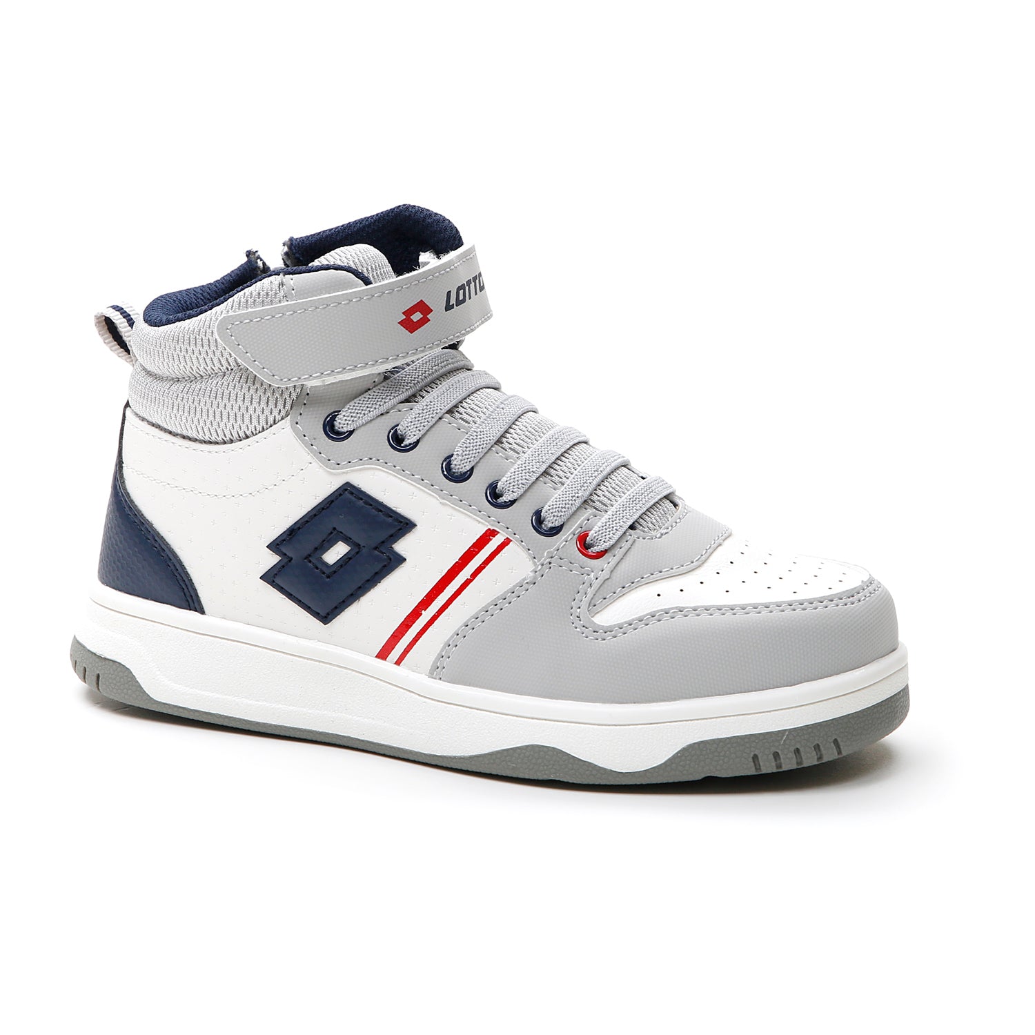 BAMBINI SCARPE MID ROCKET BIANCO 217537 7JG 02