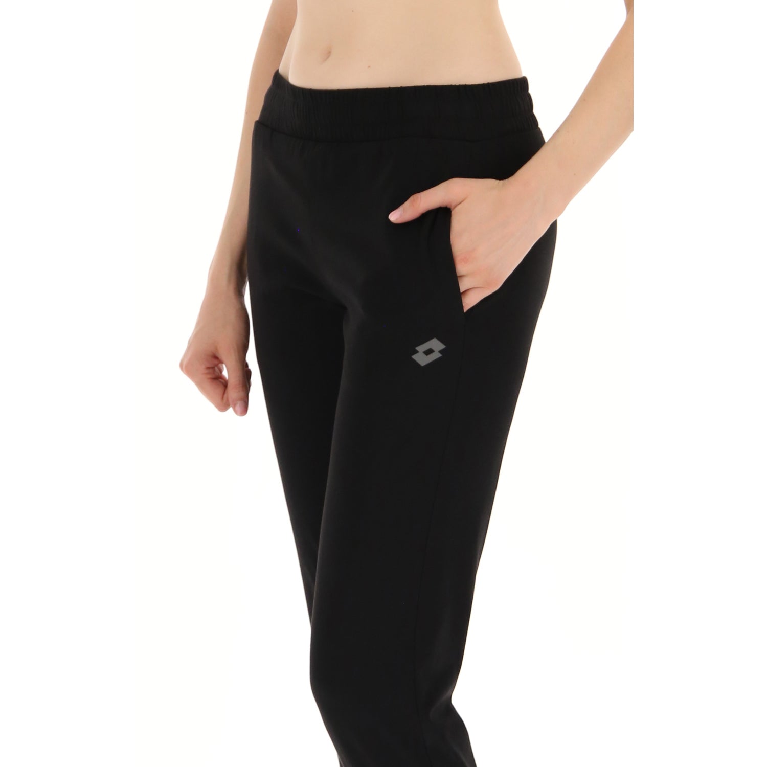 DONNA PANTALONI MULTISPORT NERO 217585 1CL 02