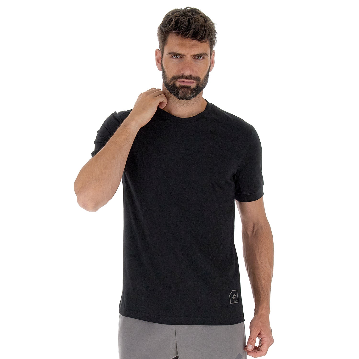 UOMO MAGLIETTA LAB NERO 217602 1CL 01
