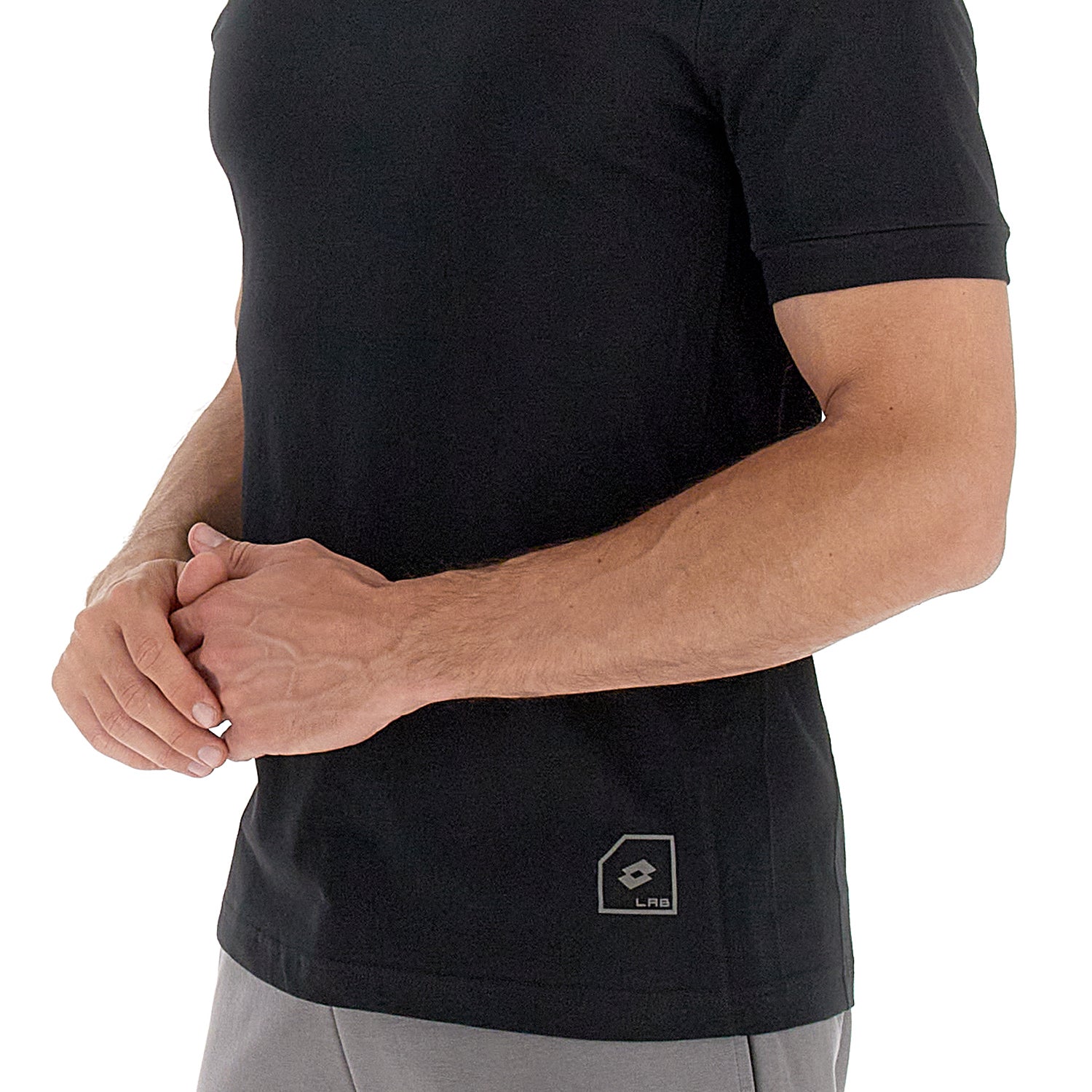UOMO MAGLIETTA LAB NERO 217602 1CL 03