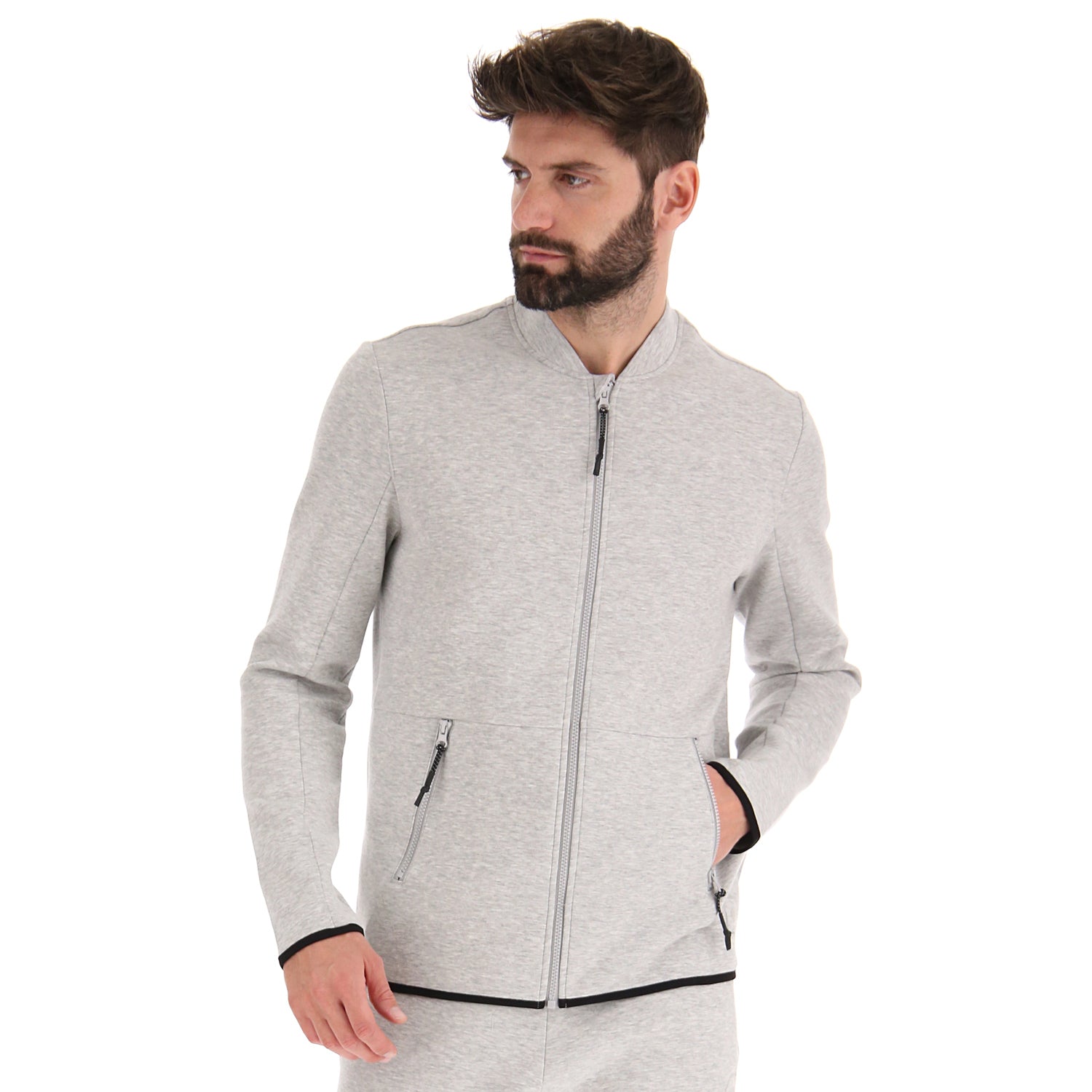 UOMO FELPA LAB GRIGIO CHIARO 217604 1CW 01