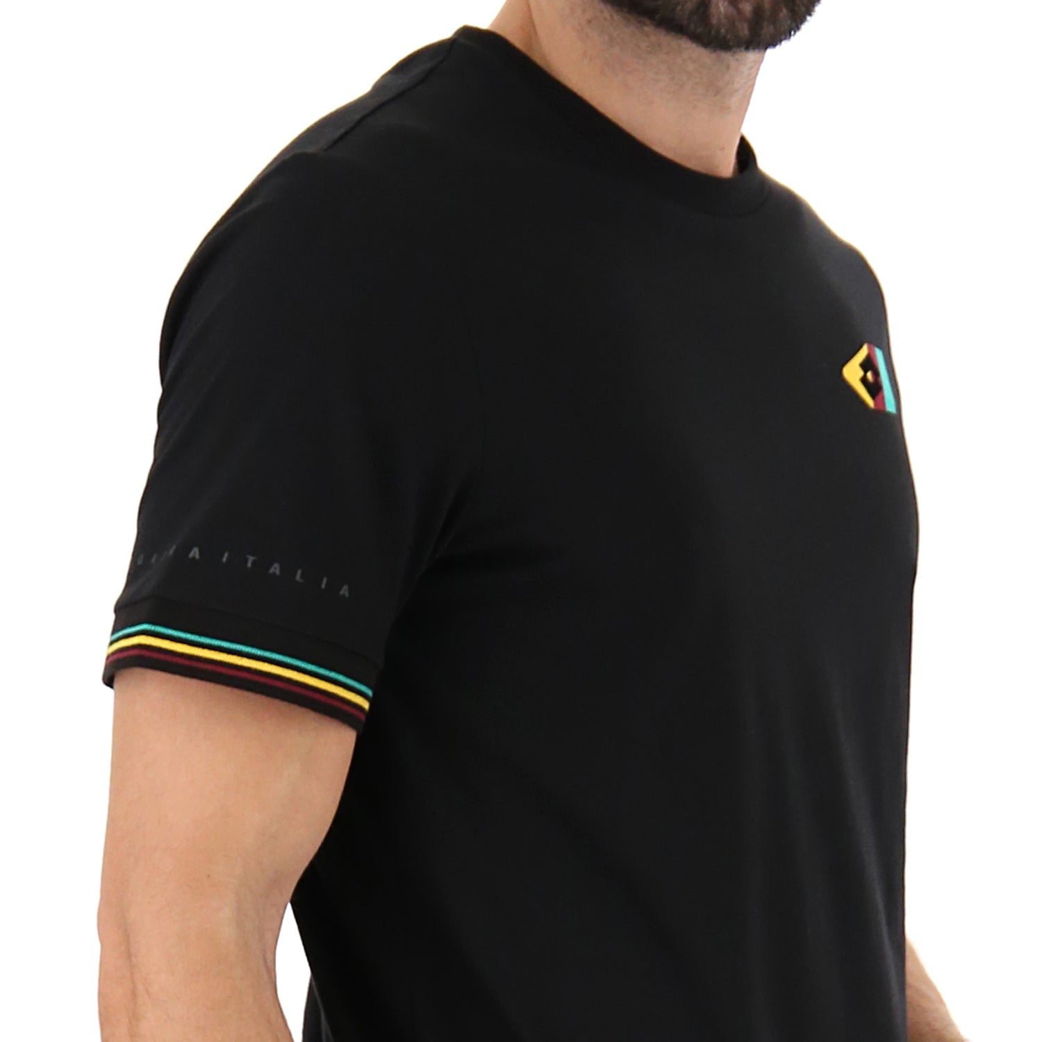 UOMO MAGLIETTA ATHLETICA CLASSIC NERO 217637 1CL 03