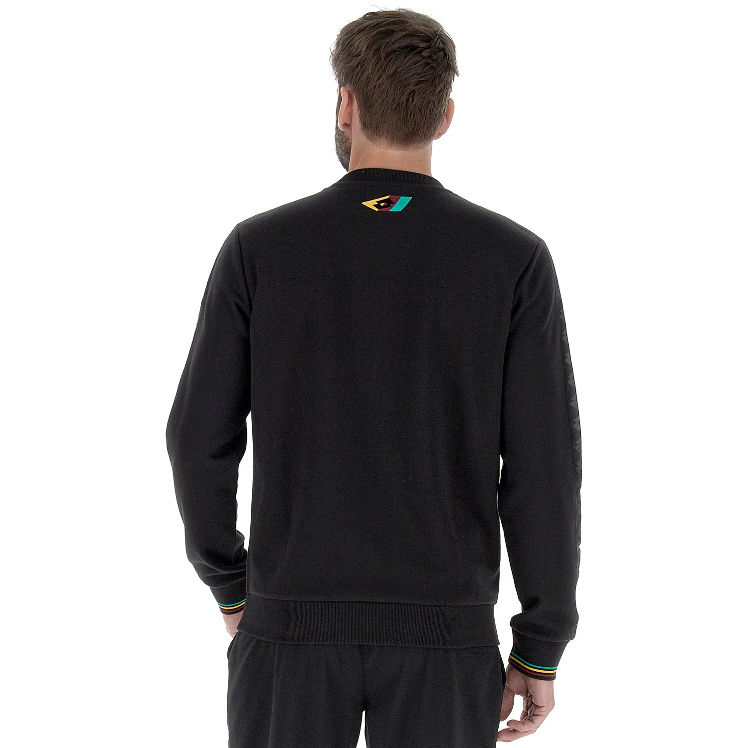 UOMO FELPA ATHLETICA CLASSIC NERO 217639 1CL 02