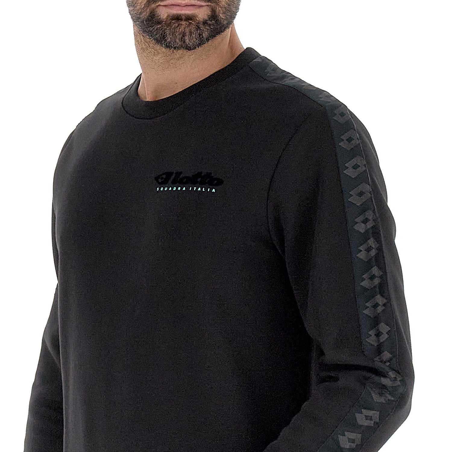 UOMO FELPA ATHLETICA CLASSIC NERO 217639 1CL 03
