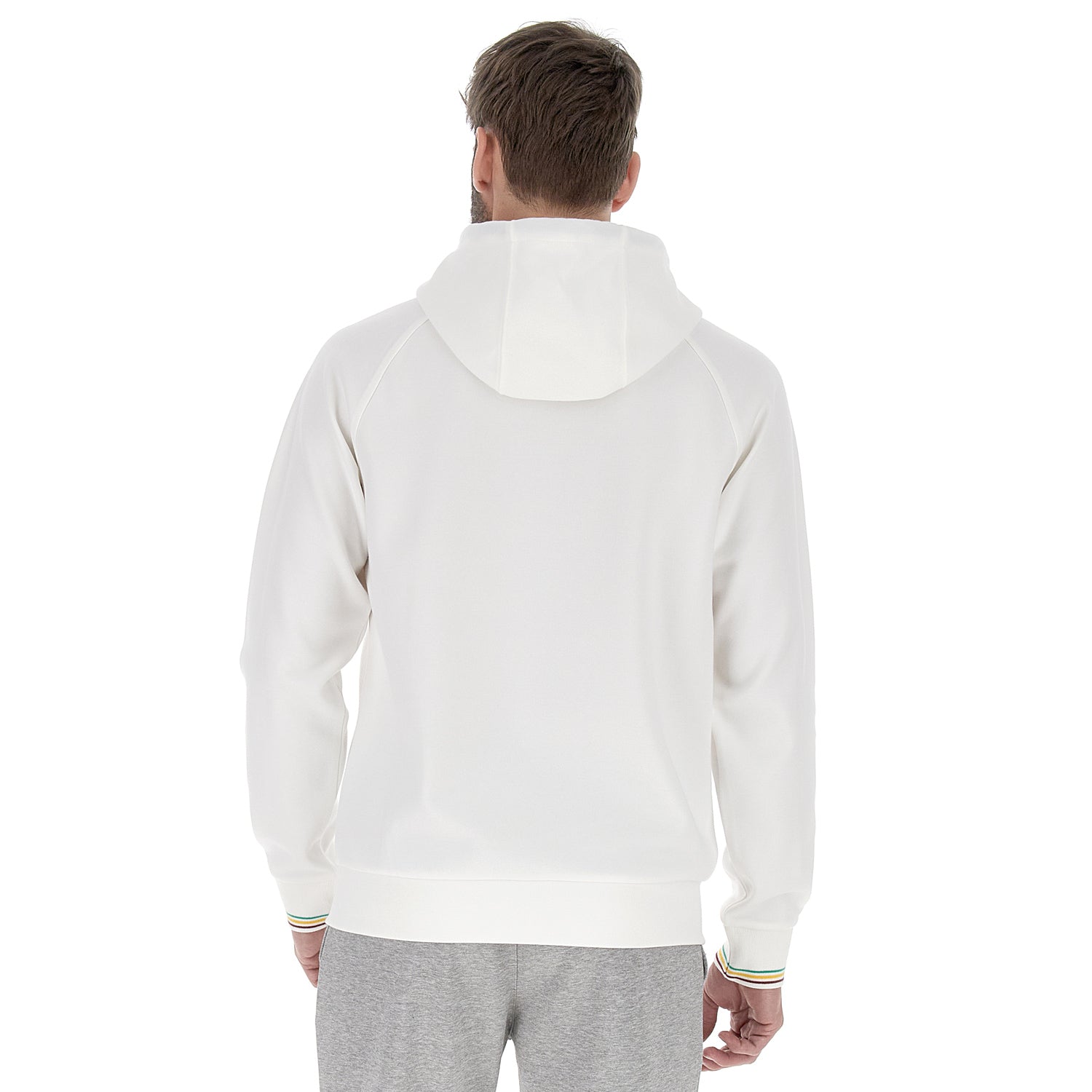 UOMO FELPA ATHLETICA CLASSIC BIANCO 217642 N03 02