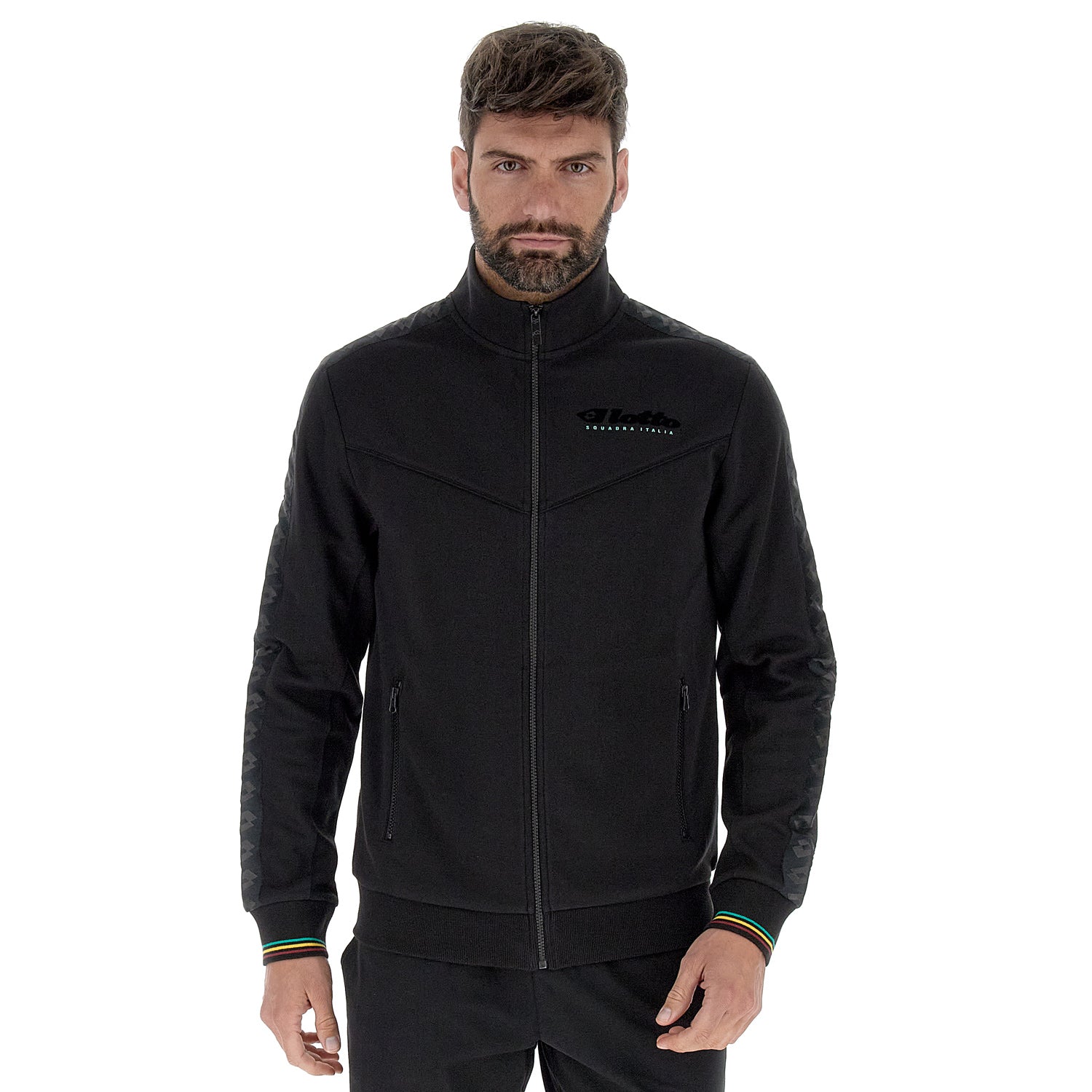 UOMO FELPA ATHLETICA CLASSIC NERO 217643 1CL 01