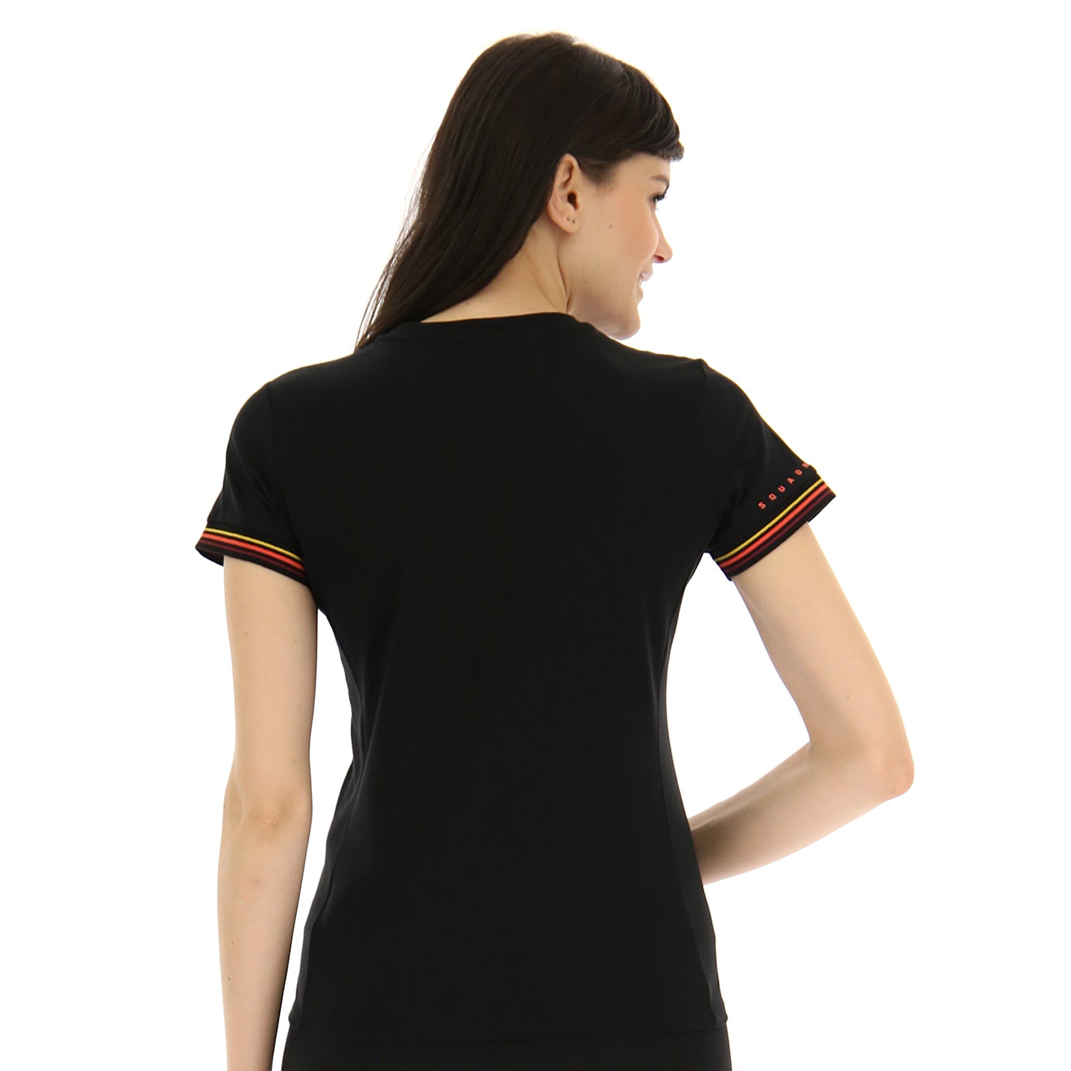 DONNA MAGLIETTA ATHLETICA CLASSIC NERO 217645 1CL 02