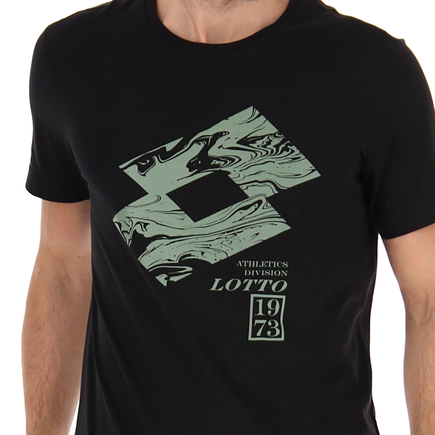 UOMO MAGLIETTA LOSANGA NERO 217683 1CL 03