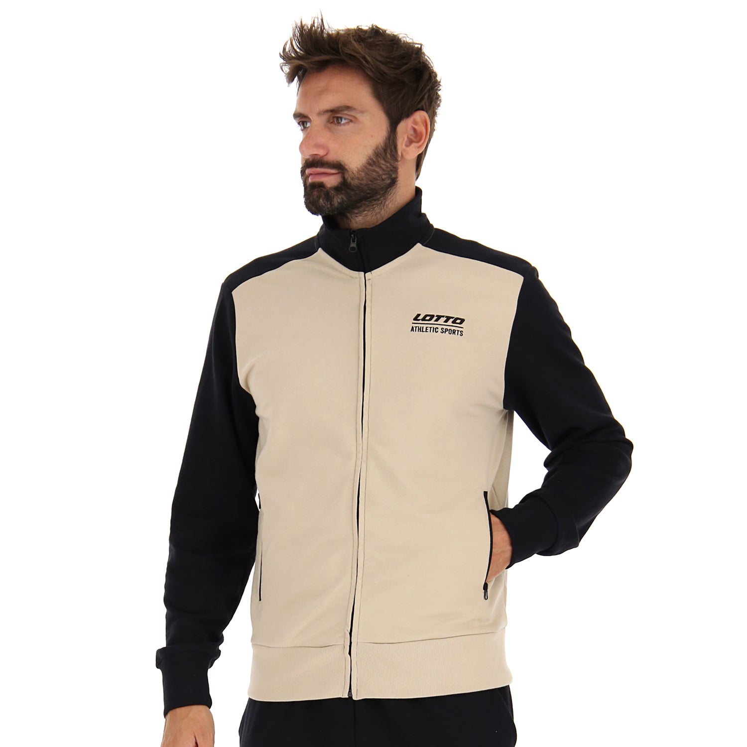 UOMO TUTA GINNASTICA TRIPLE BEIGE 217716 7CK 02