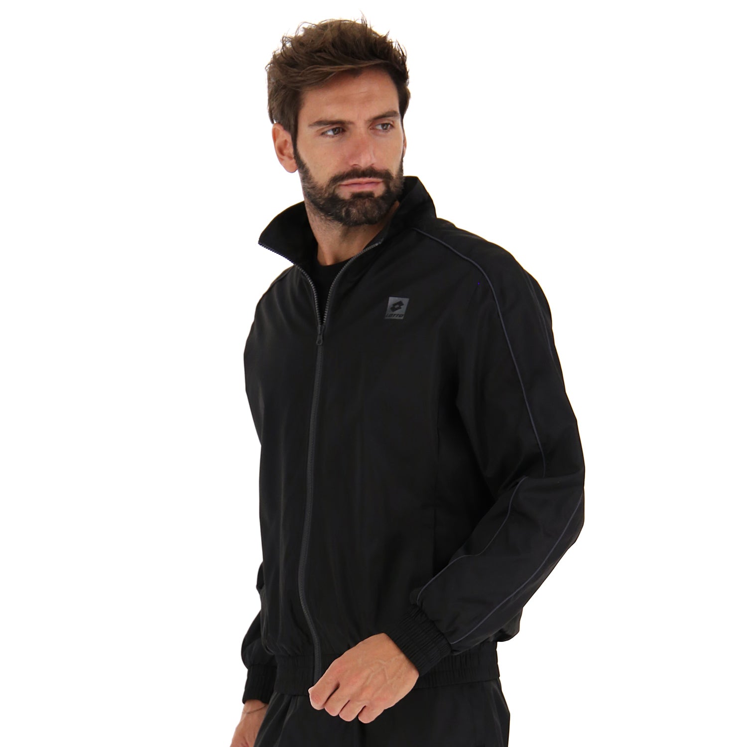 UOMO TUTA GINNASTICA SQUARE NERO 217721 1CL 02