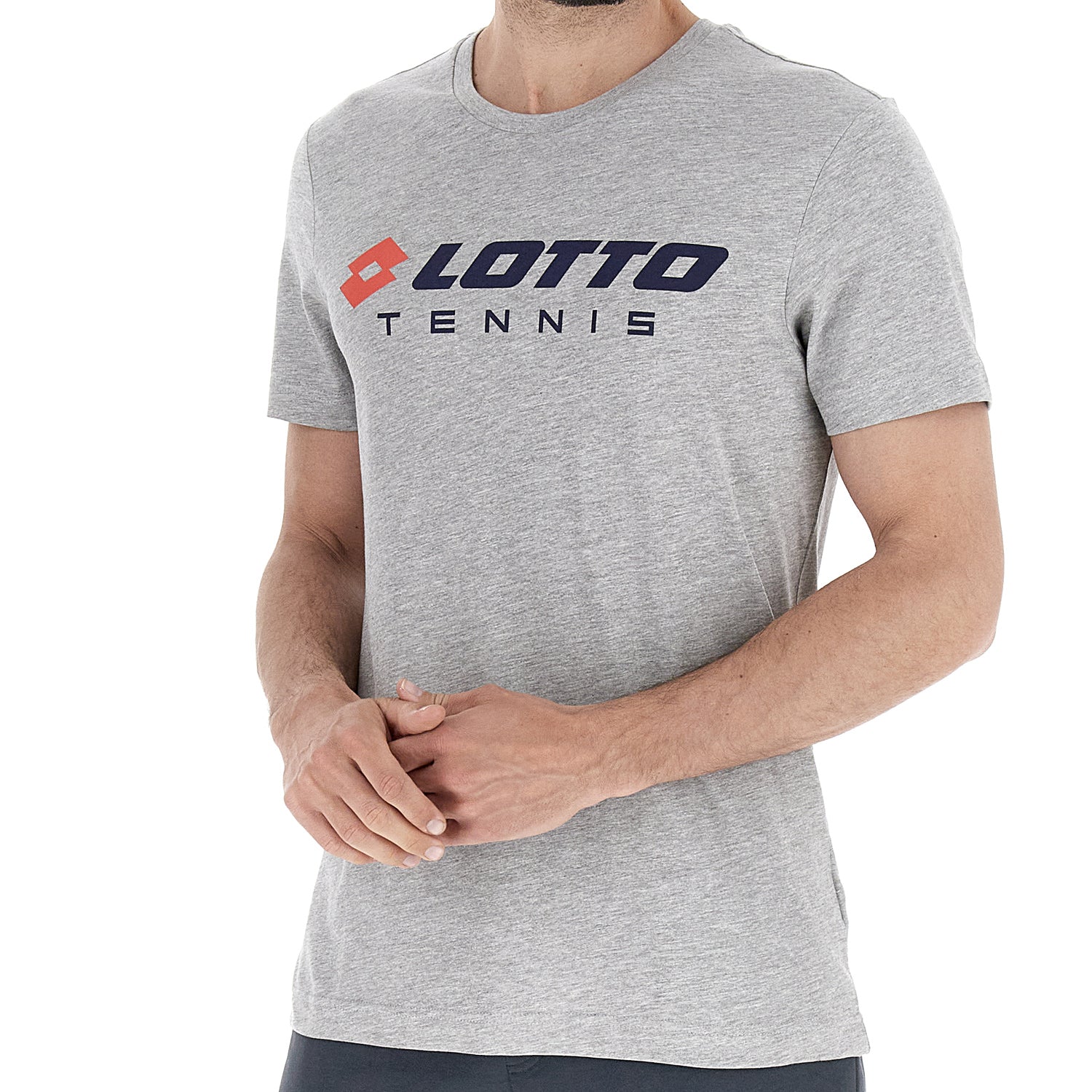 UOMO MAGLIETTA TENNIS TEAMS GRIGIO CHIARO 217850 1CW 03