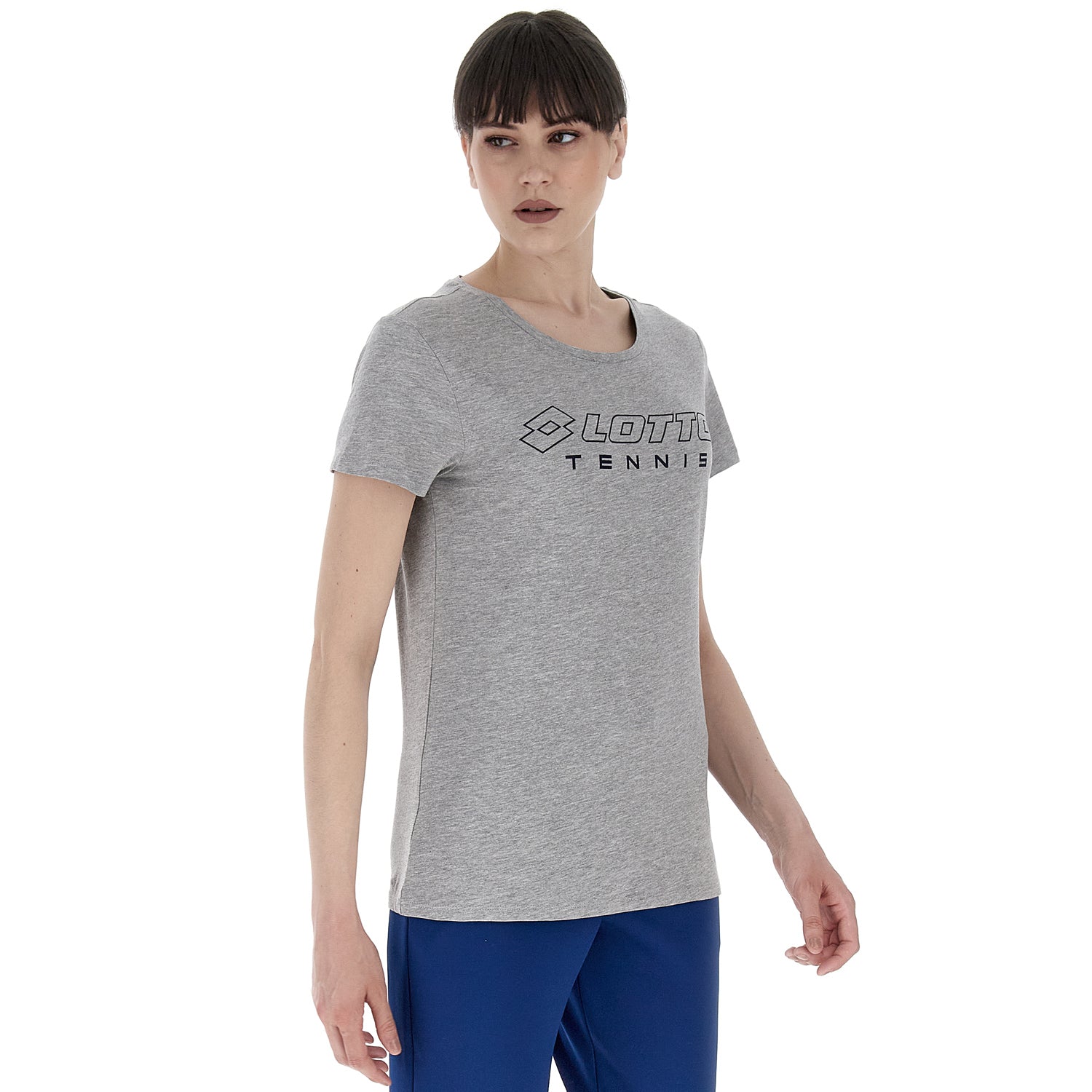 DONNA MAGLIETTA TENNIS TEAMS GRIGIO CHIARO 217851 1CW 01
