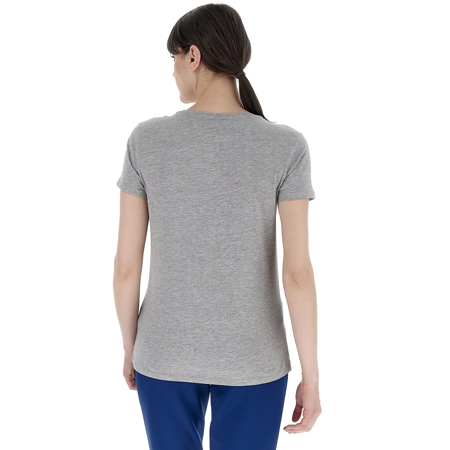 DONNA MAGLIETTA TENNIS TEAMS GRIGIO CHIARO 217851 1CW 02