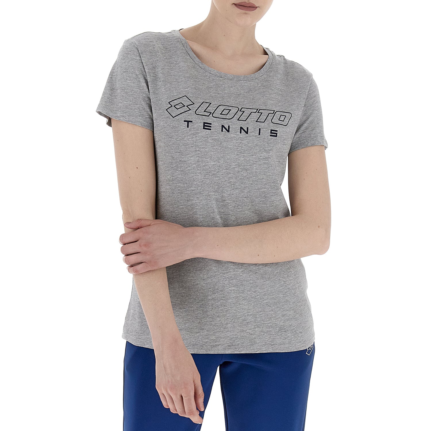 DONNA MAGLIETTA TENNIS TEAMS GRIGIO CHIARO 217851 1CW 03