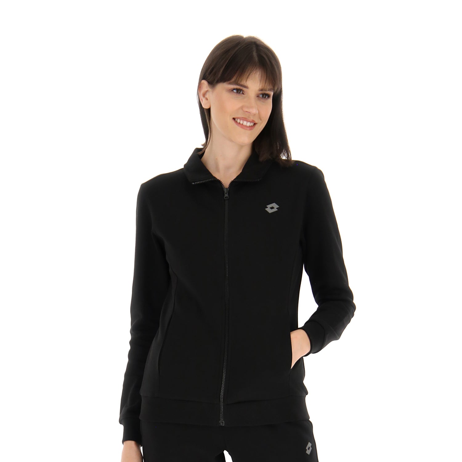 DONNA FELPA MULTISPORT NERO 217956 1CL 01