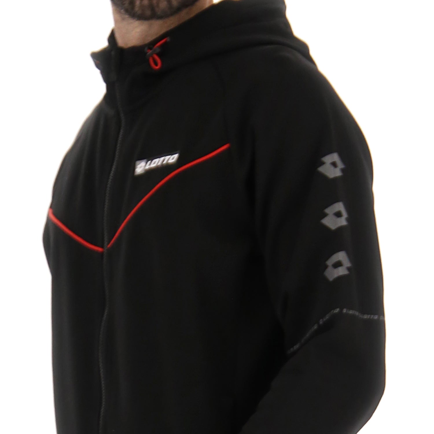 UOMO FELPA LOGO NERO 218034 1CL 03
