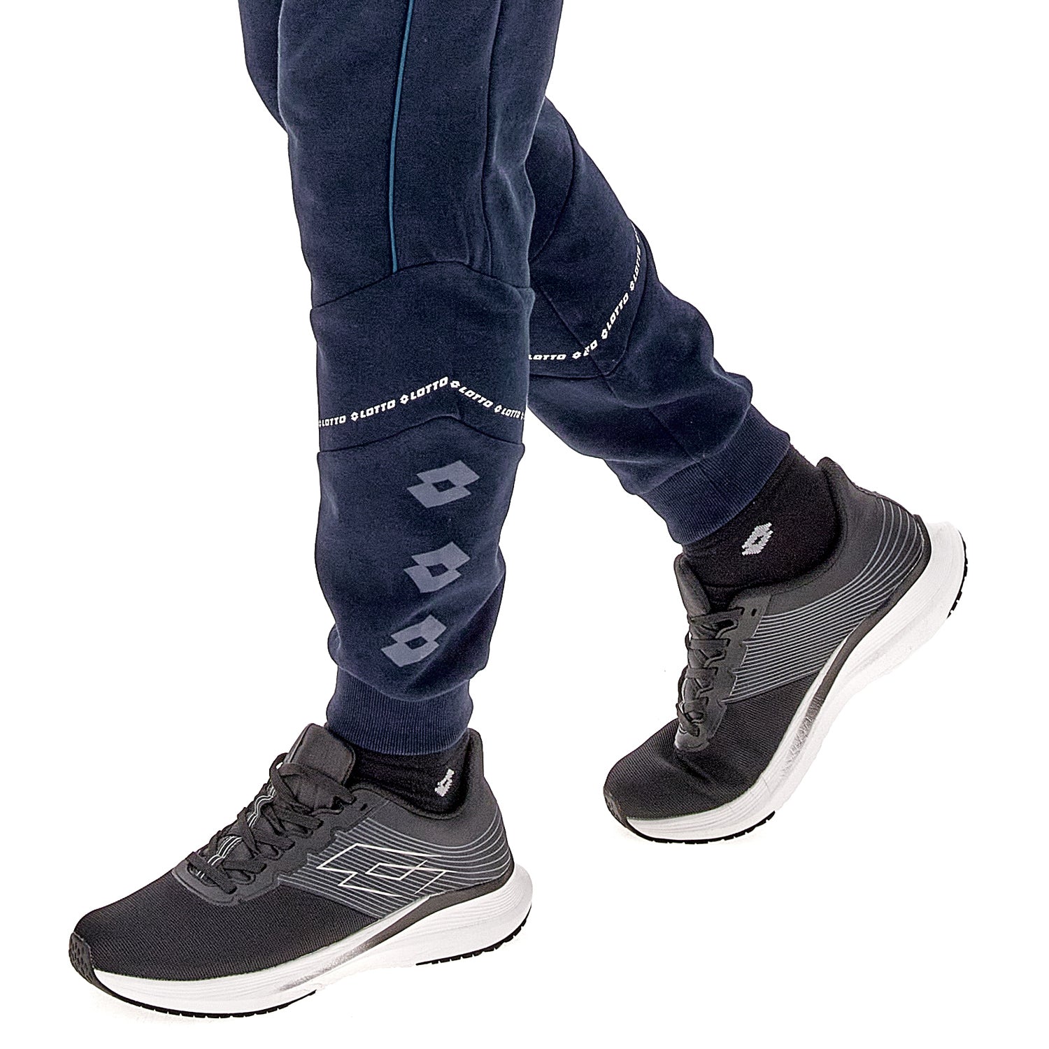 UOMO PANTALONI LOGO BLU SCURO 218035 0IO 03