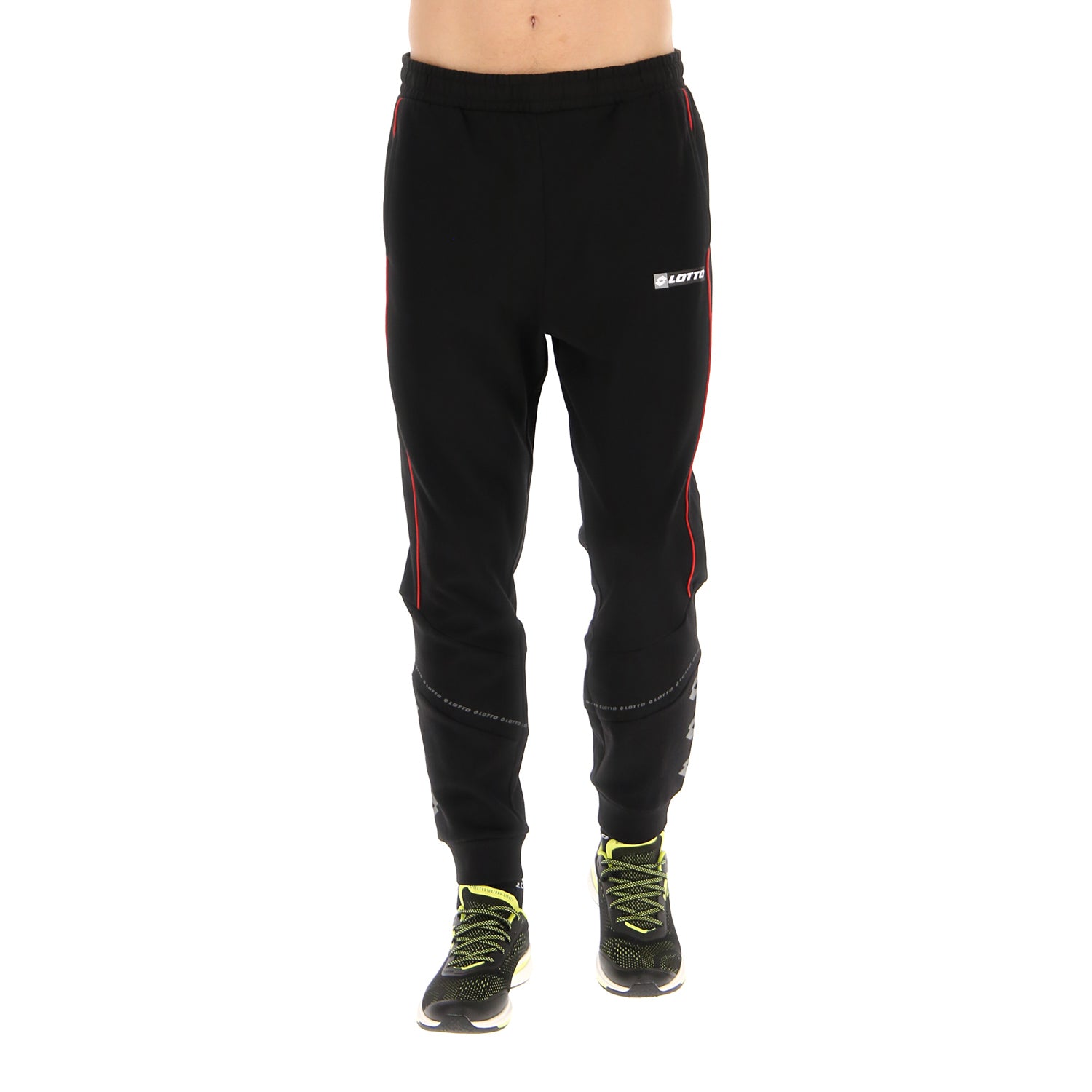 UOMO PANTALONI LOGO NERO 218035 1CL 01