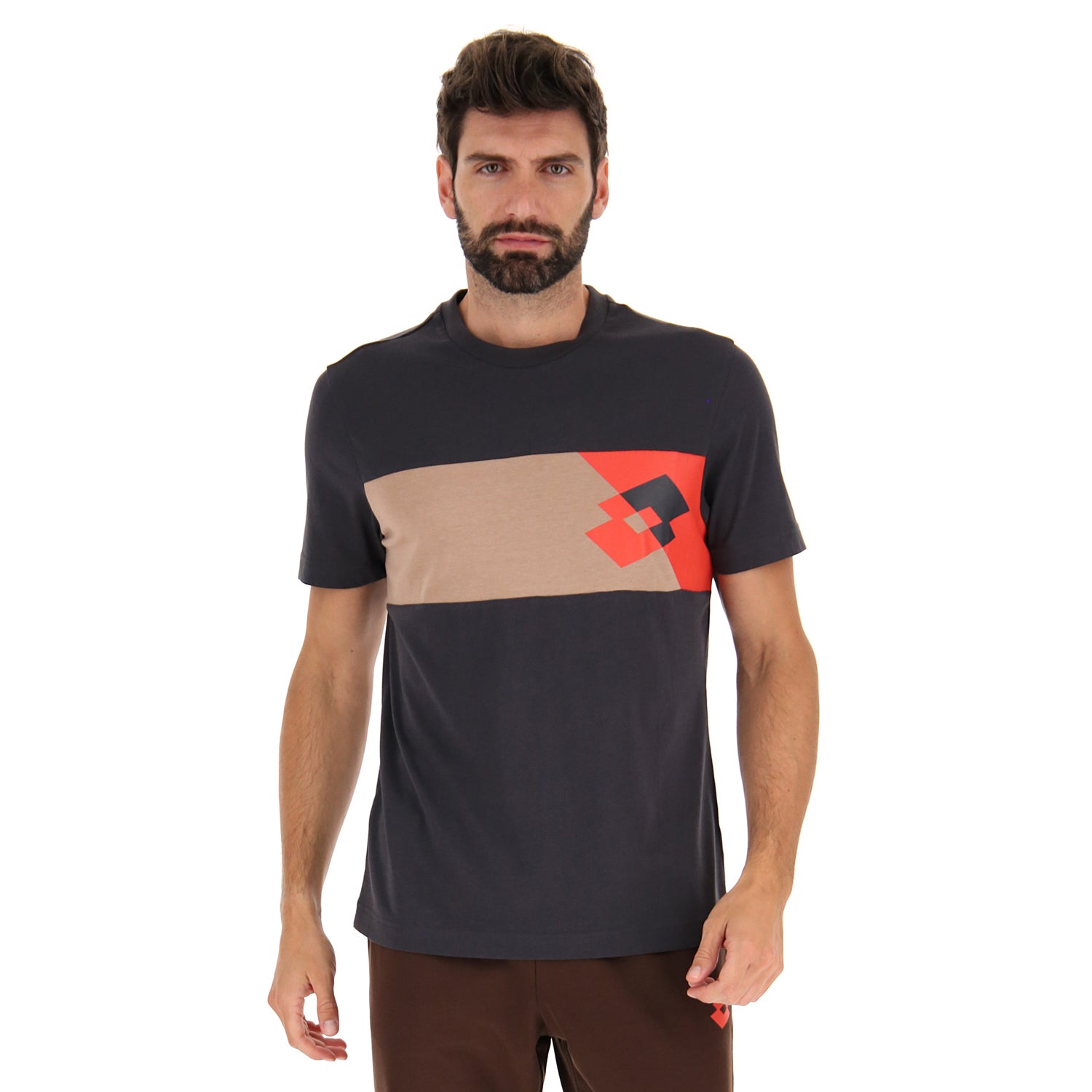 UOMO MAGLIETTA ATHLETICA PLUS GRIGIO SCURO 218049 AA1 01