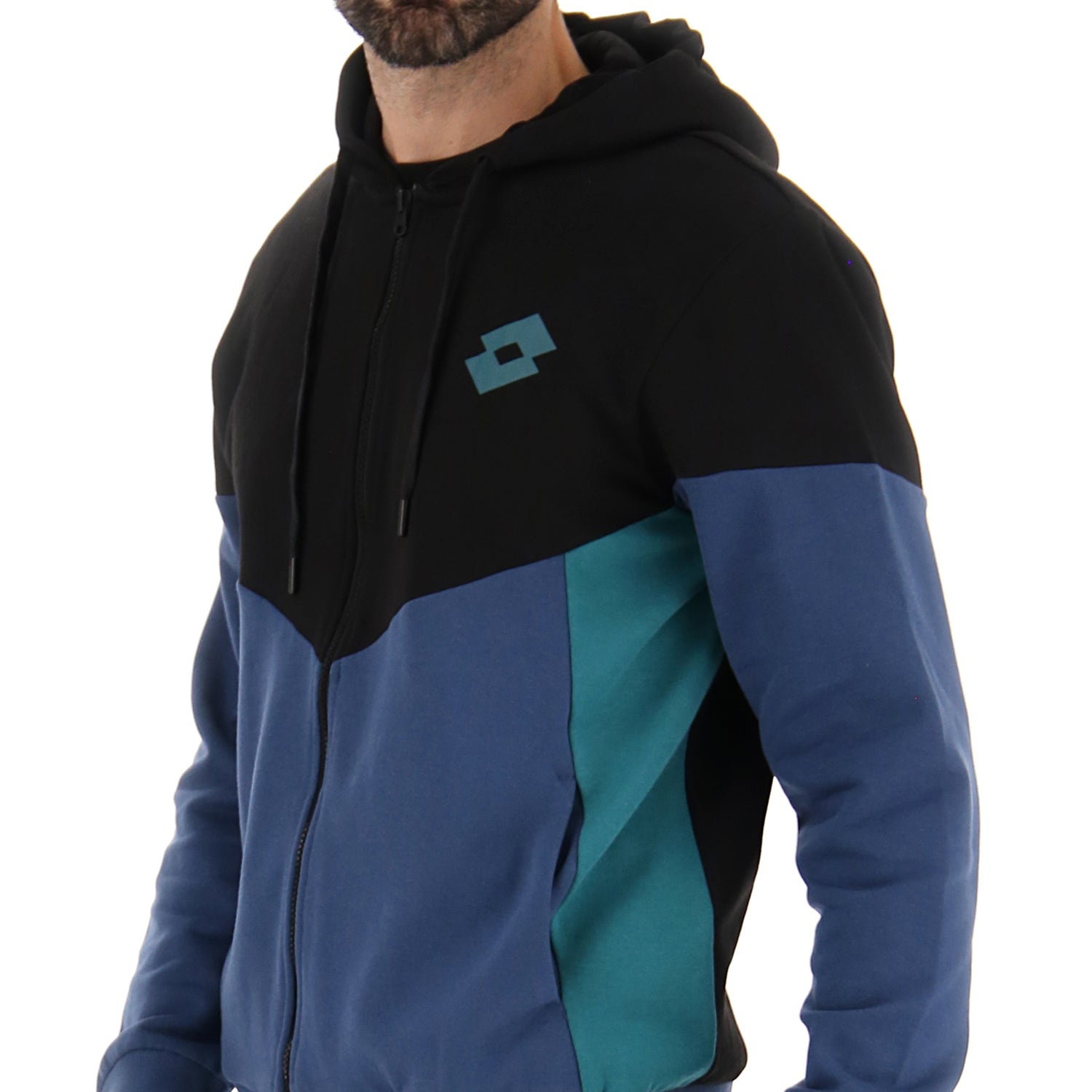 UOMO FELPA ATHLETICA PLUS NERO 218052 1CL 03
