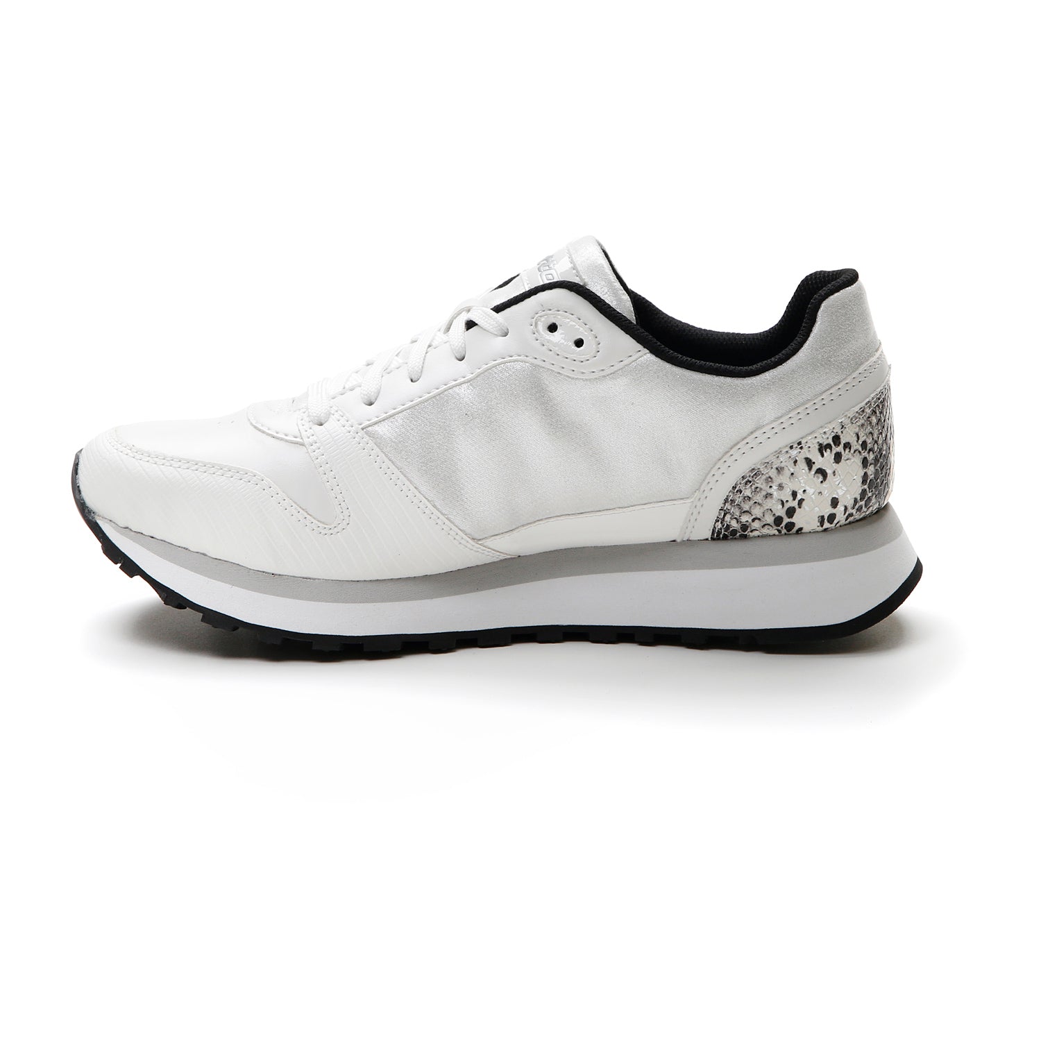 DONNA SCARPE TRAINER WEDGE BIANCO 218120 6XH 03